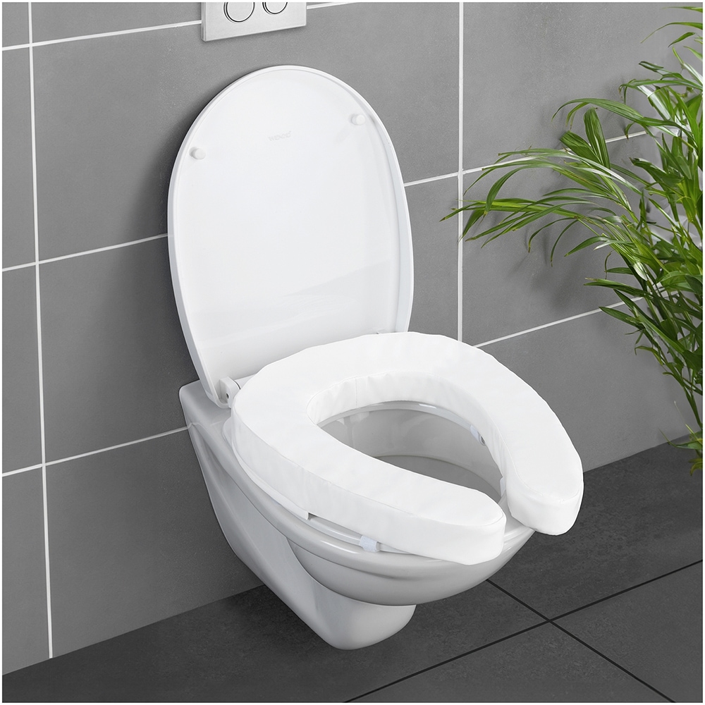 Maximex Toilettensitzerhöhung »WC-Sitzpolster SOFT«, 5 cm, gepolsterte Sitzerhöhung für alle gängigen Toilettenbrillen