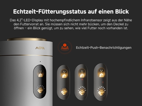 Mova Futterautomat »NutriPal 10 Ultra«