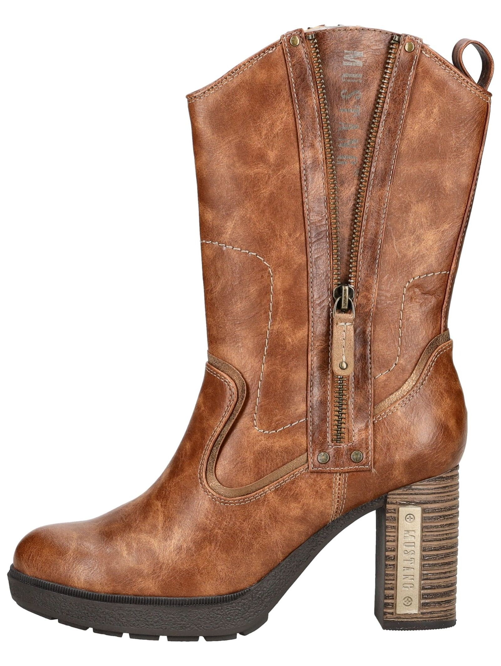 Mustang Shoes High-Heel-Stiefel »Mustang Shoes Stiefel Lederimitat«