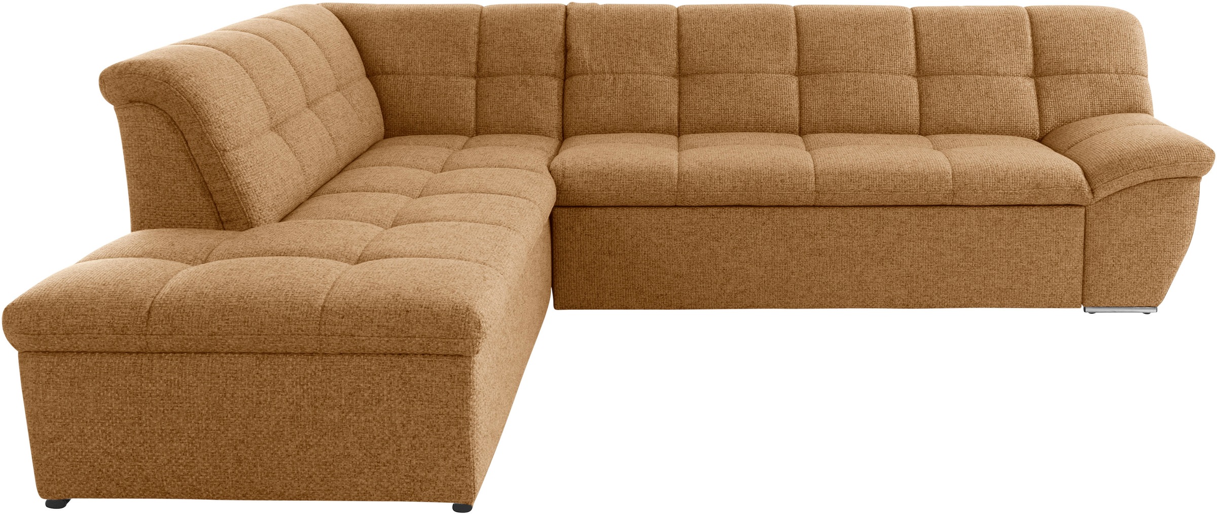 DOMO collection Ecksofa »Lagoa, moderne Sitzheftung, bequem und komfortabel günstig online kaufen