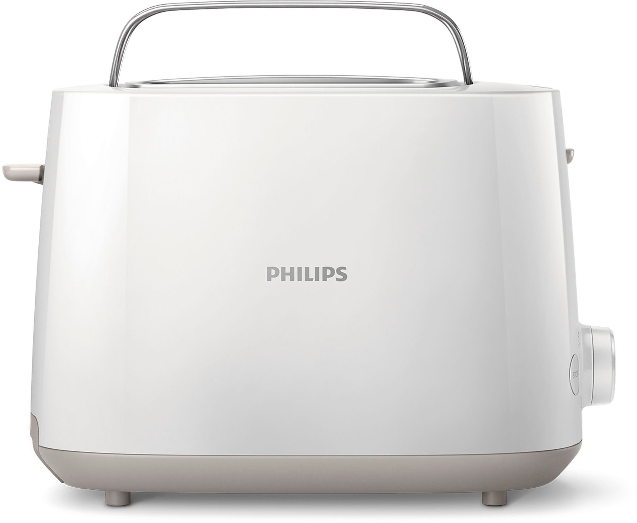 Philips Toaster »HD2581/00« 2 kurze Schlitze 830 W integrierter Brötchenauf günstig online kaufen