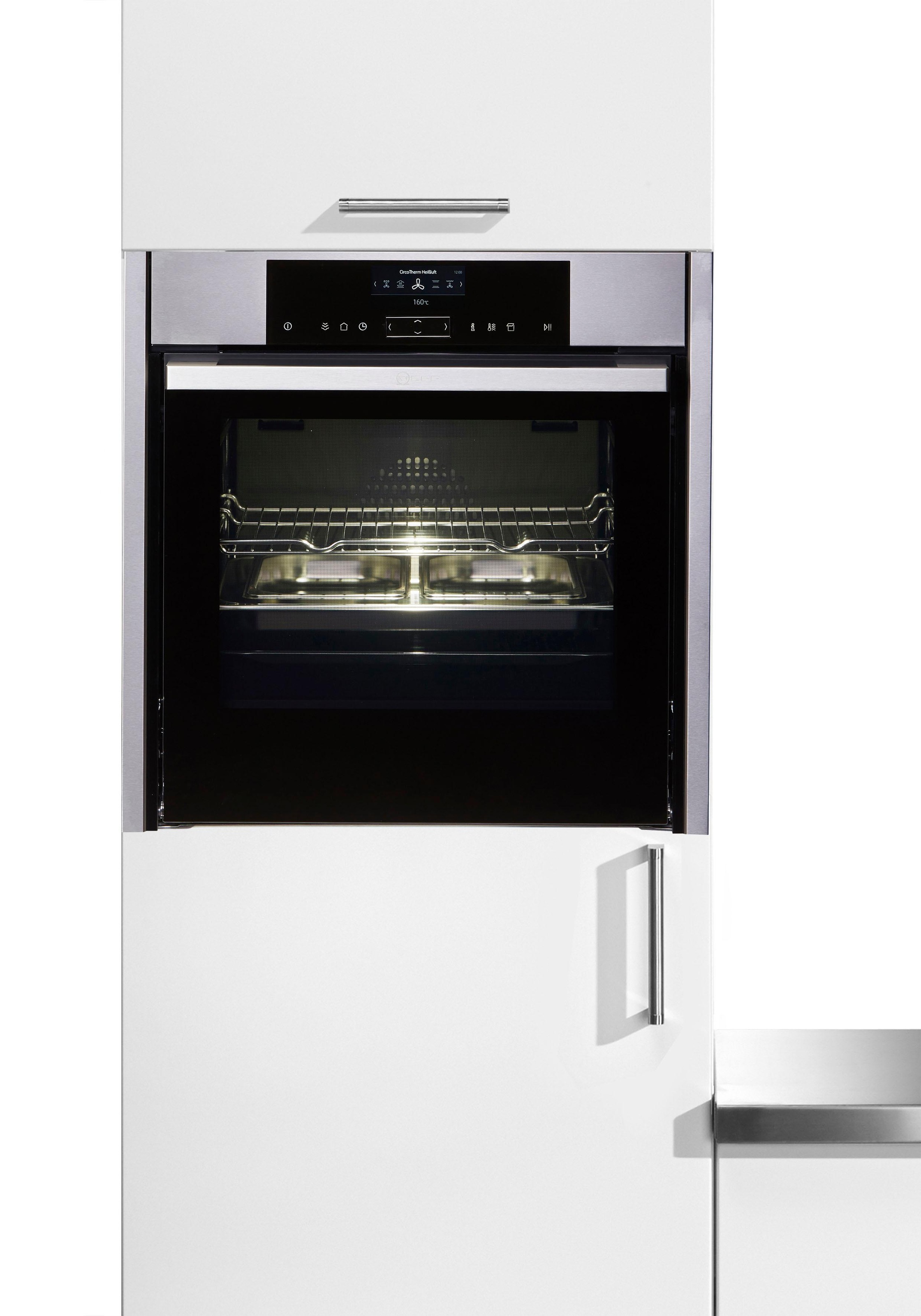 Bild von NEFF Dampfbackofen »B45FS24N0«, N 90, B45FS24N0, mit Vollauszug, easyClean, mit Slide&Hide®