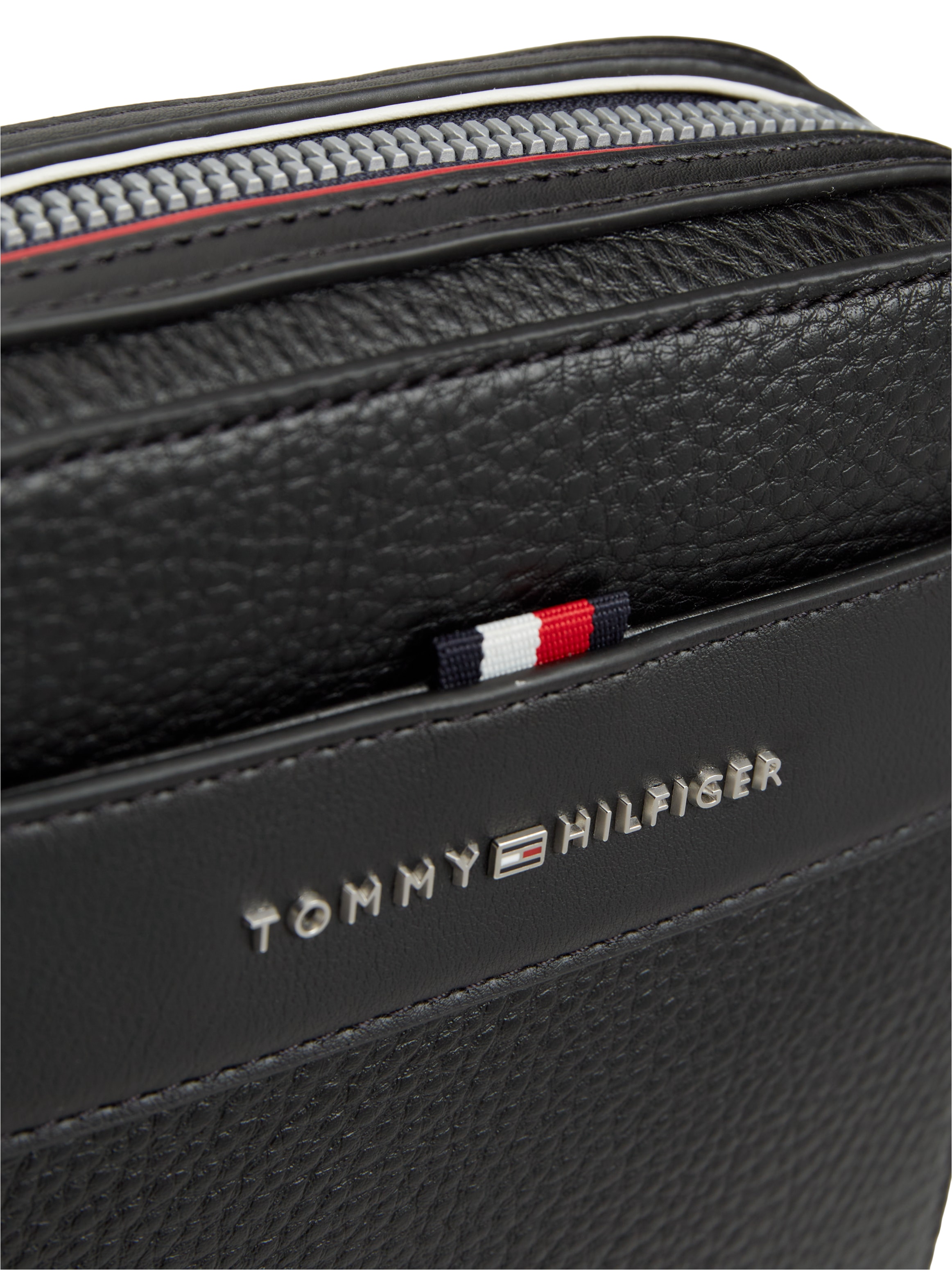 Tommy Hilfiger Umhängetasche »TH CENTRAL MINI REPORTER« Mini Bag, Crossbody Bag, Schultertasche mit TH-Farbakzenten