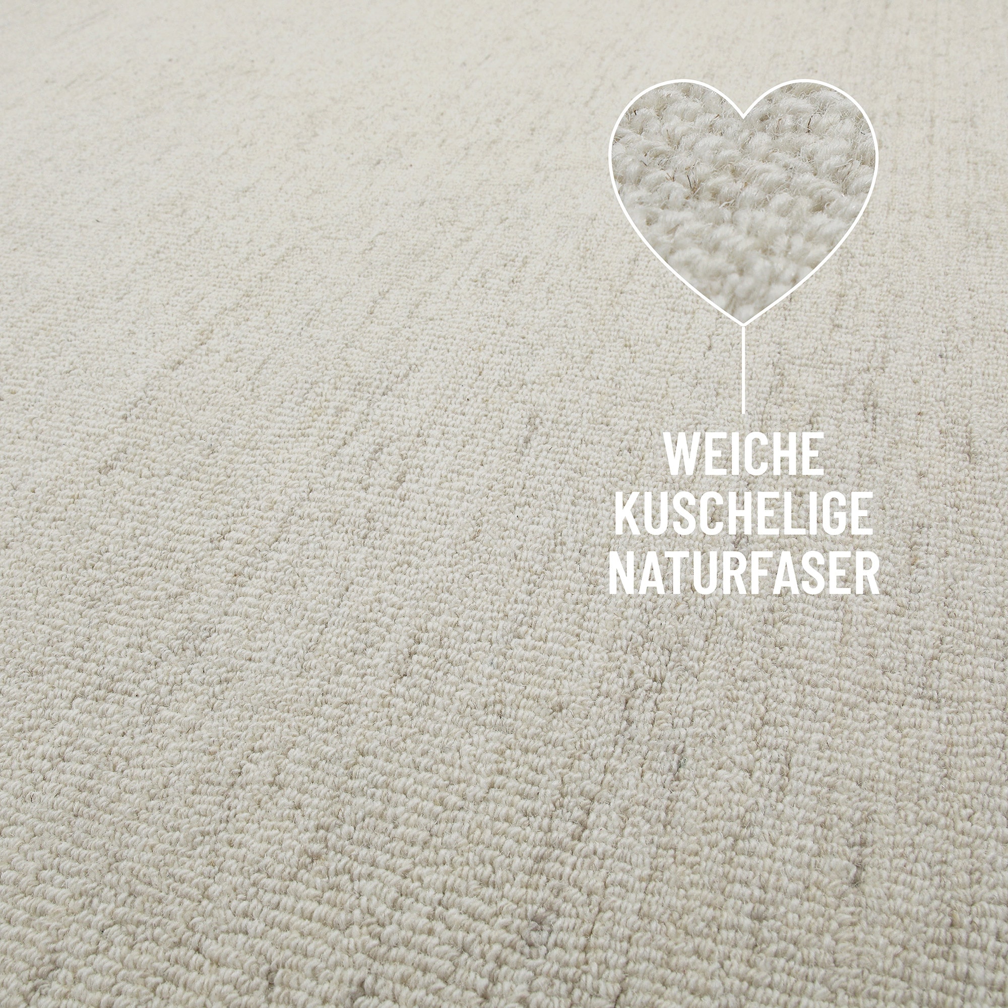Wecon home Wollteppich »Hamptons SIXTEEN«, rechteckig, 10 mm Höhe, Läufer, Schurwolle, Kurzflor, Wohnzimmer, Schlafzimmer, elegant