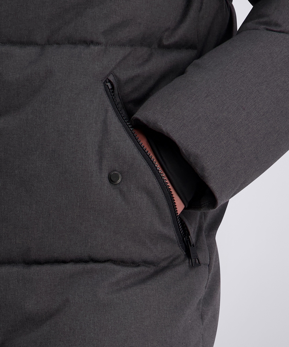Pierre Cardin Winterjacke mit Kapuze mit abnehmbarer Kapuze, wasserabweisend, Regular Fit