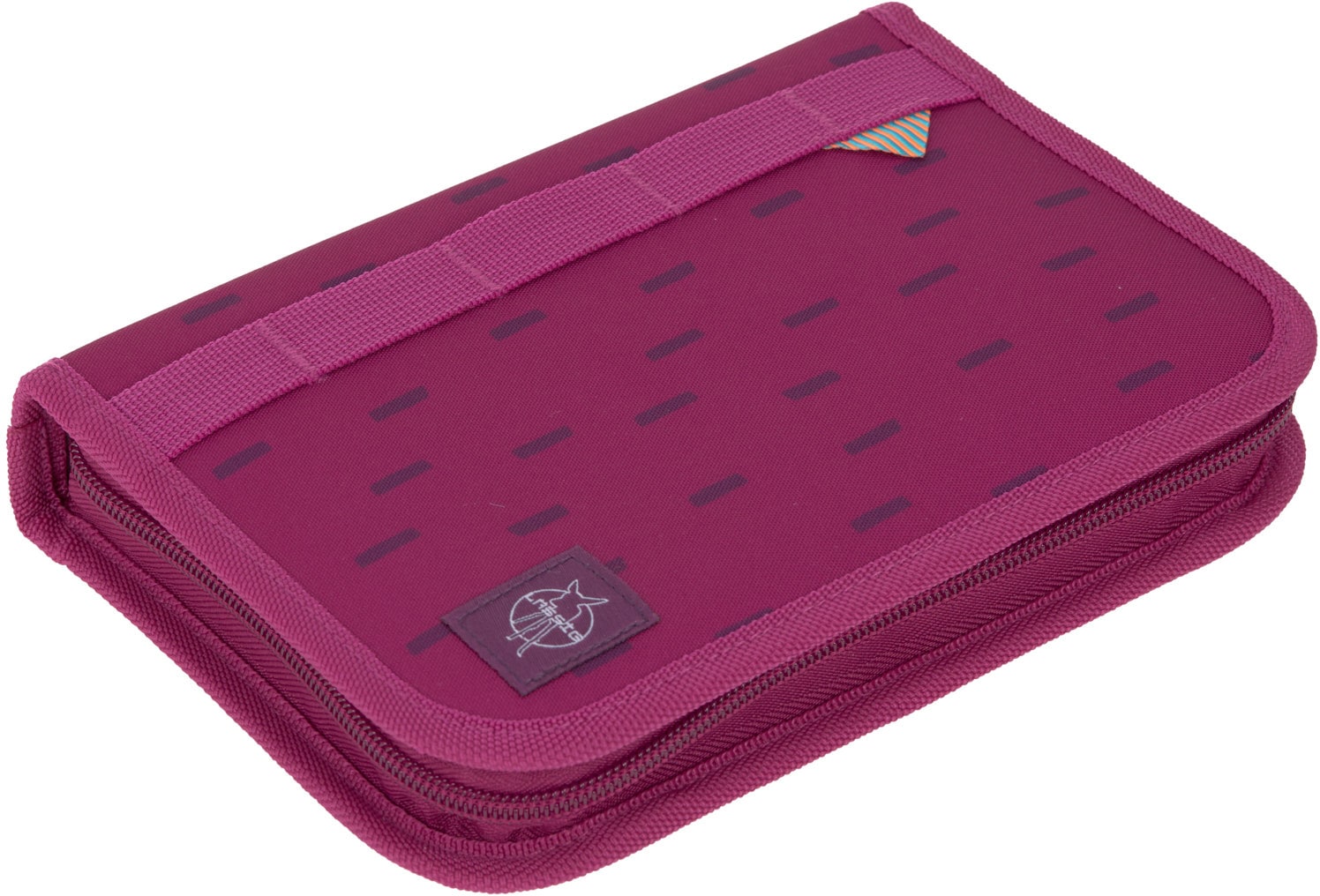 LÄSSIG Schulranzen »Unique, Boxy, Speckles Berry«, Reflektoren, PETA-approved vegan; aus recyceltem Material
