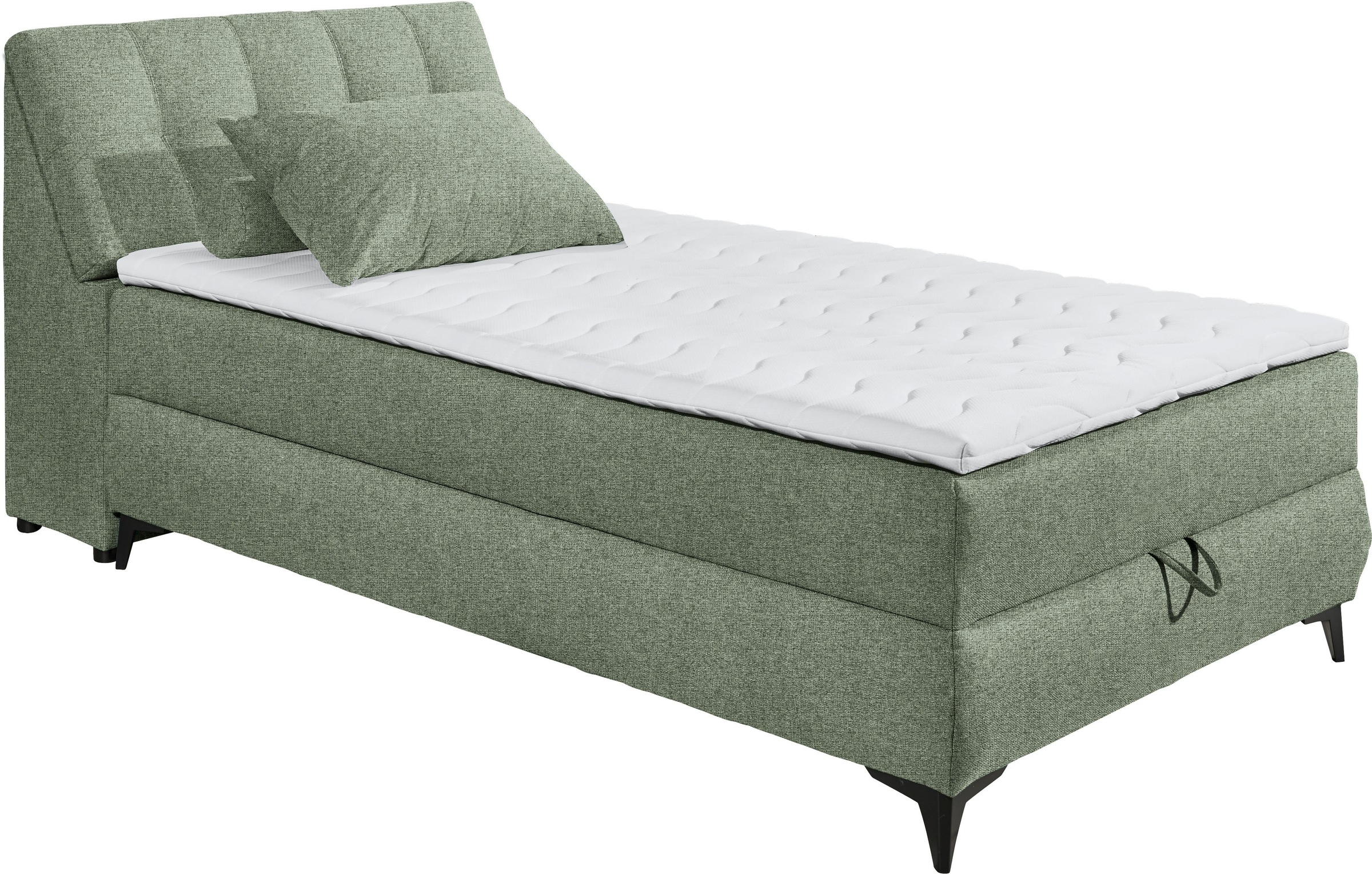 ED EXCITING DESIGN Boxbett »Atlantis«, mit Bettkasten und Stauraum im Kopfteil
