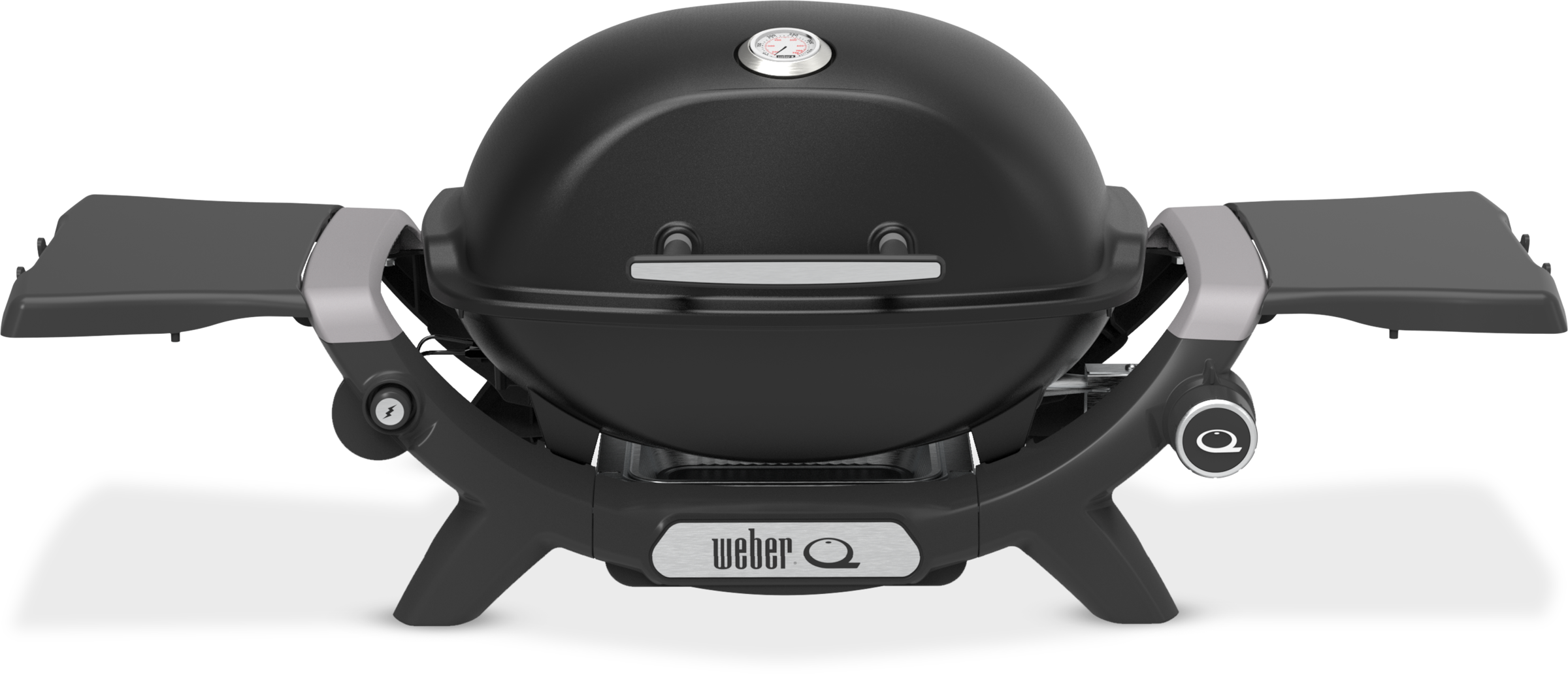 Weber Gasgrill »Q1200N« Mit Deckelthermometer und abnehmbaren Seitentischen
