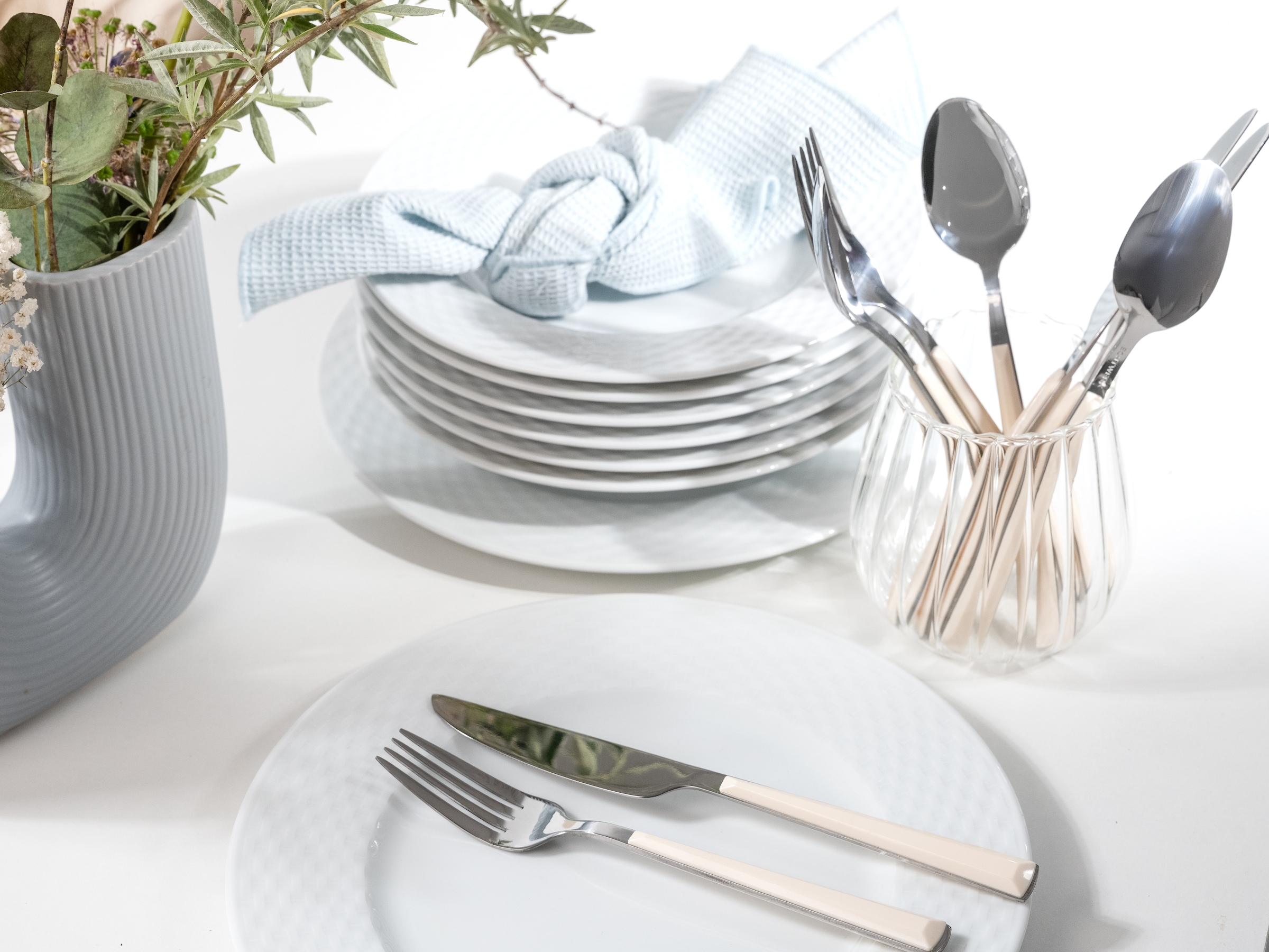 CreaTable Tafelservice »Polo, Service 12-tlg.« Daily Use, Zeitlos