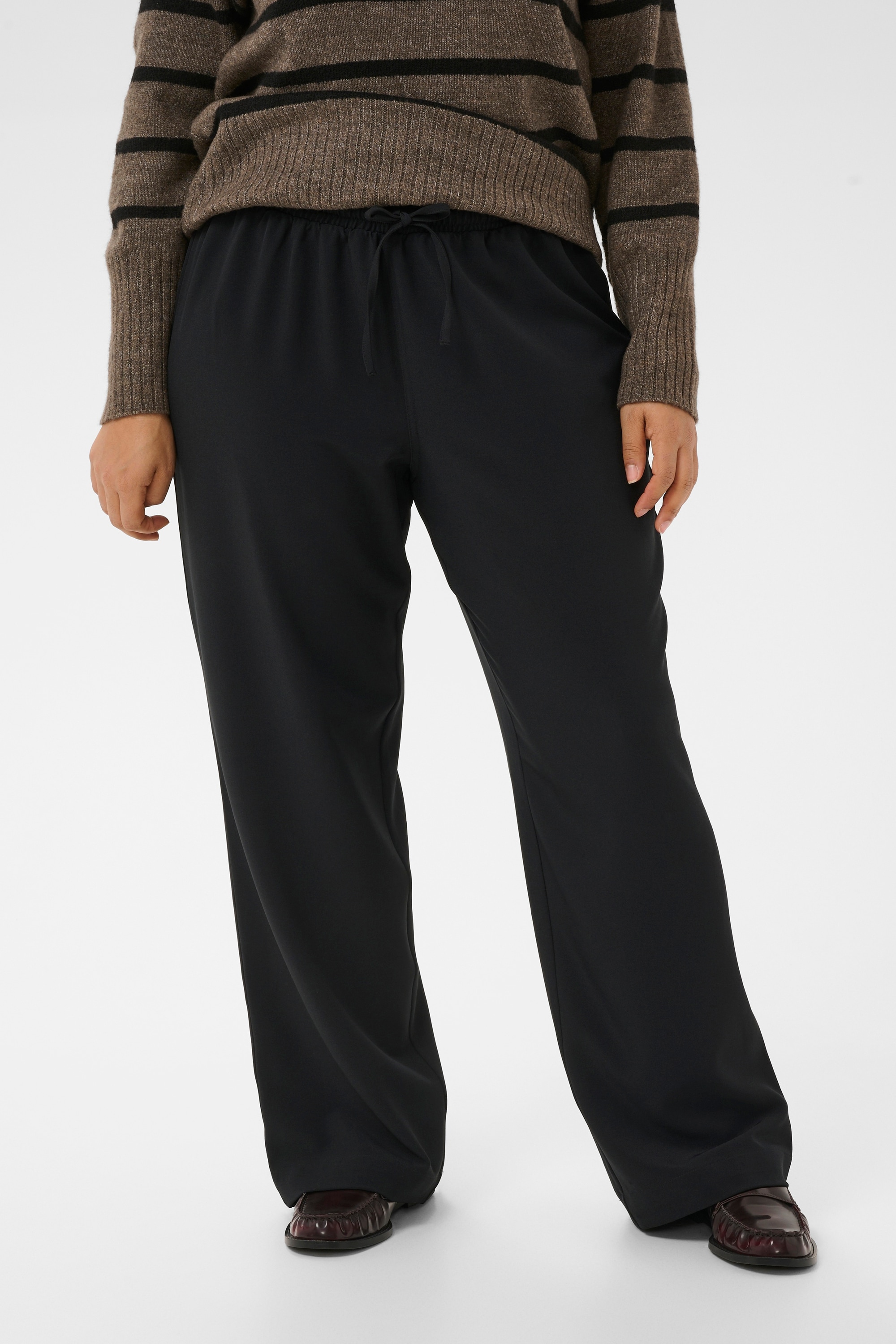 KAFFE Curve Stoffhose »Casual Hose KCbeathie«