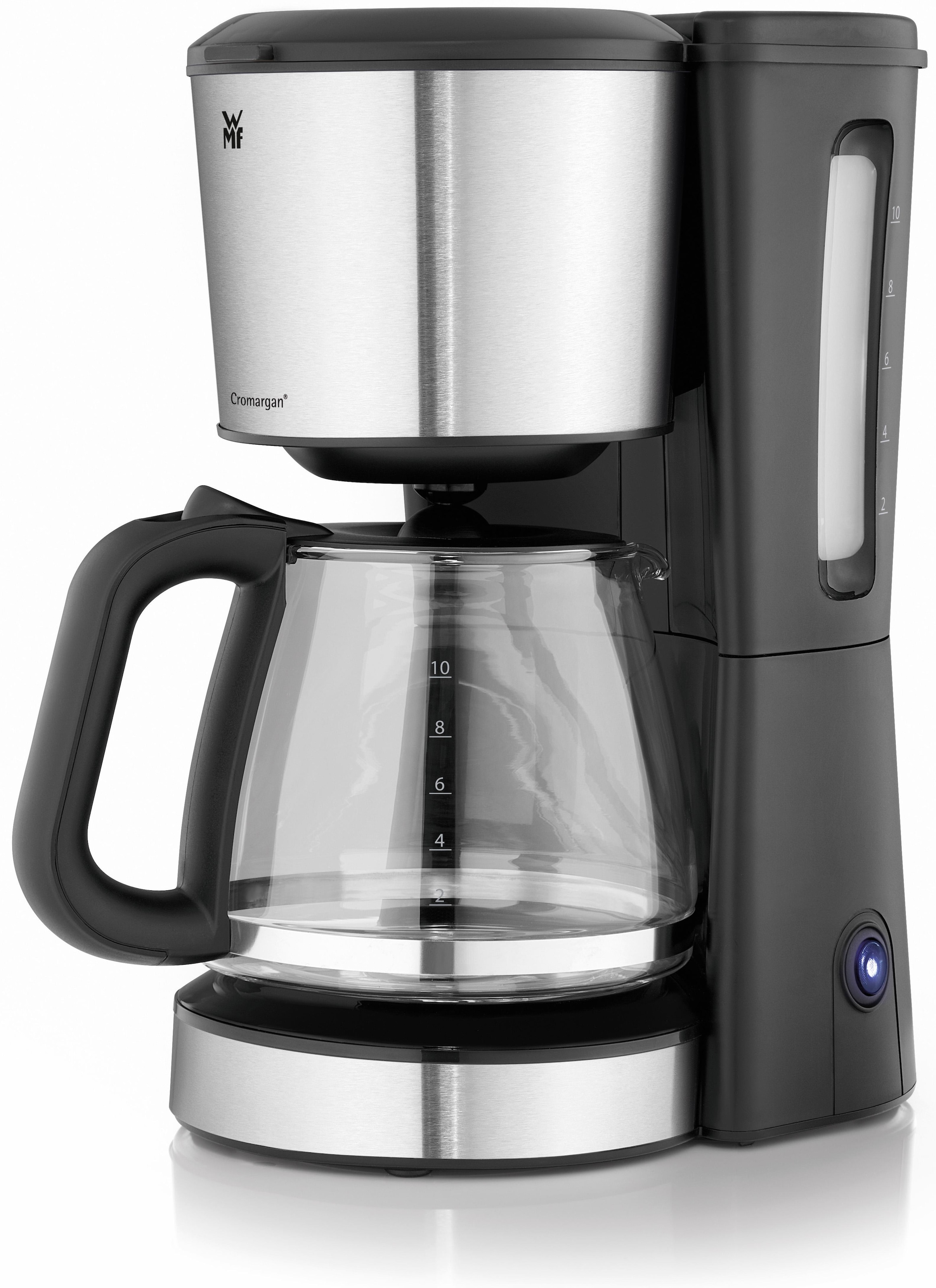 WMF Filterkaffeemaschine »BUENO«, 1,37 l Kaffeekanne, Papierfilter, 1x4, mit Glaskanne