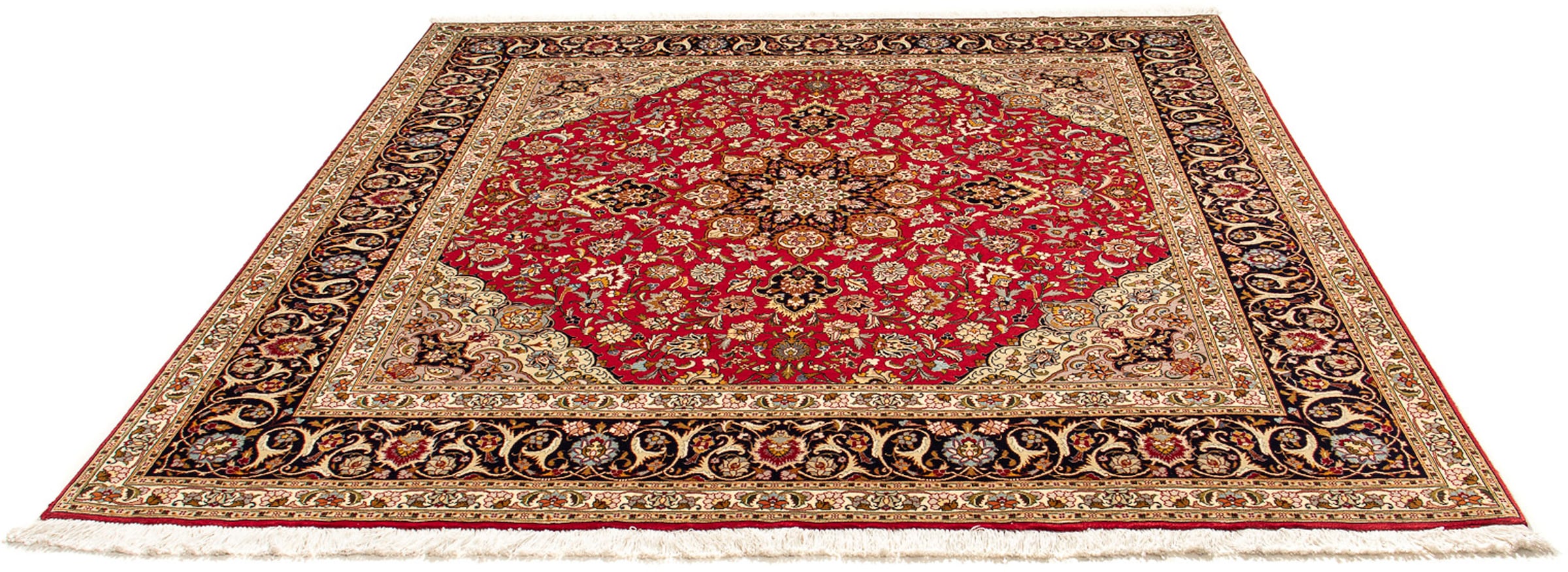 morgenland Orientteppich »Perser - Täbriz - Royal quadratisch - 203 x 203 c günstig online kaufen