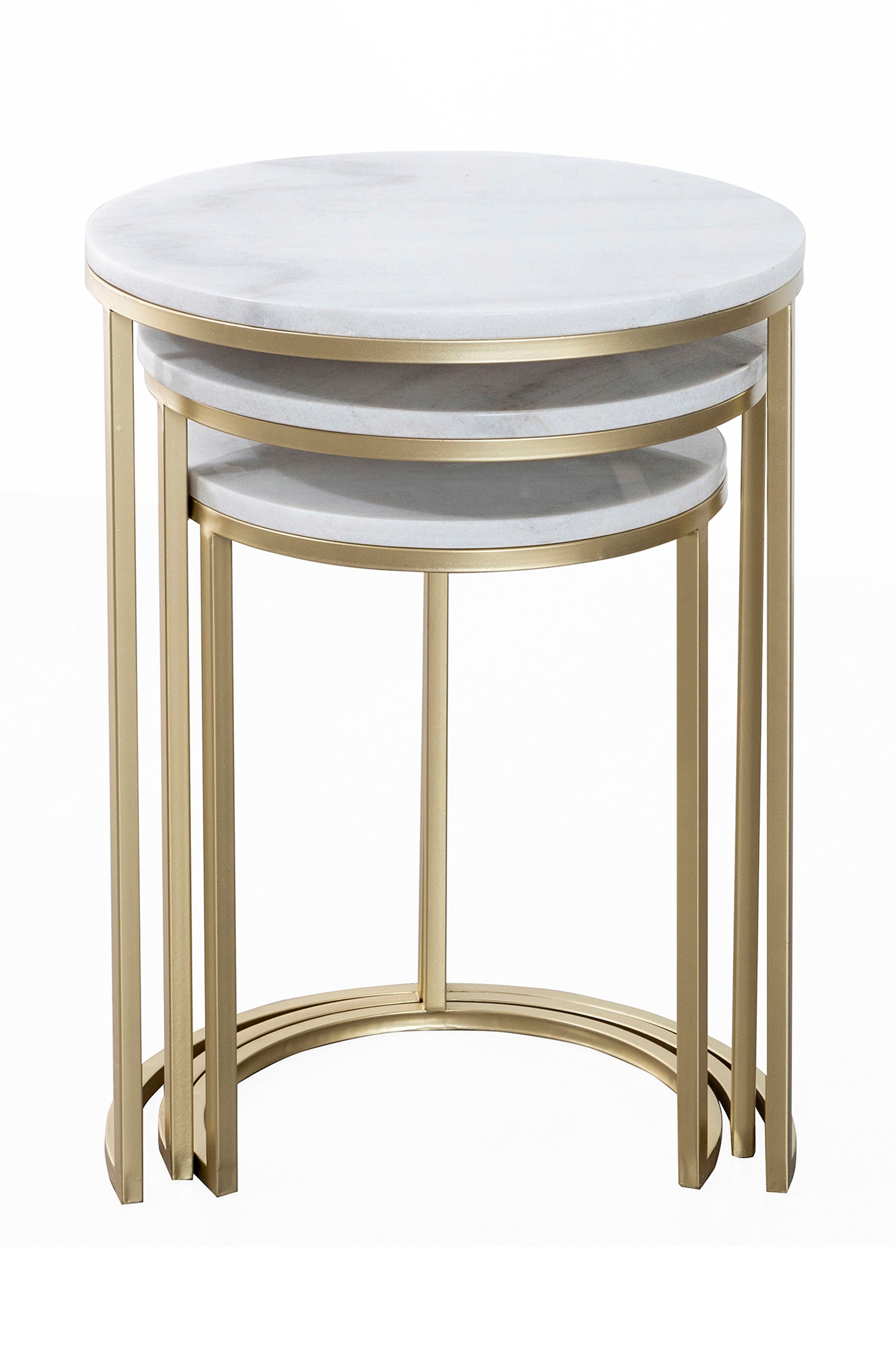 Kayoom Beistelltisch »Tria 125 3er-Set, faszinierend und auflockernd«, (Set, 3 St.), Beistelltisch-Set, zeitloses Design, hochwertige Verarbeitung