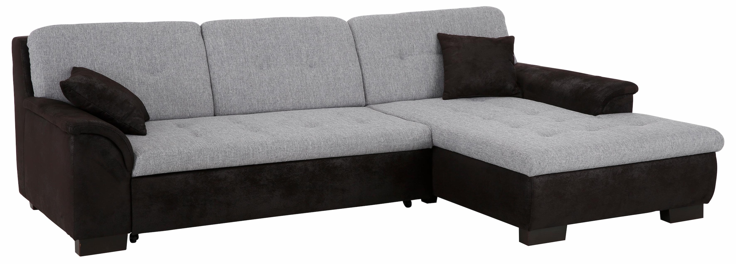Home affaire Ecksofa »Bergen«, wahlweise mit Bettfunktion L-Form
