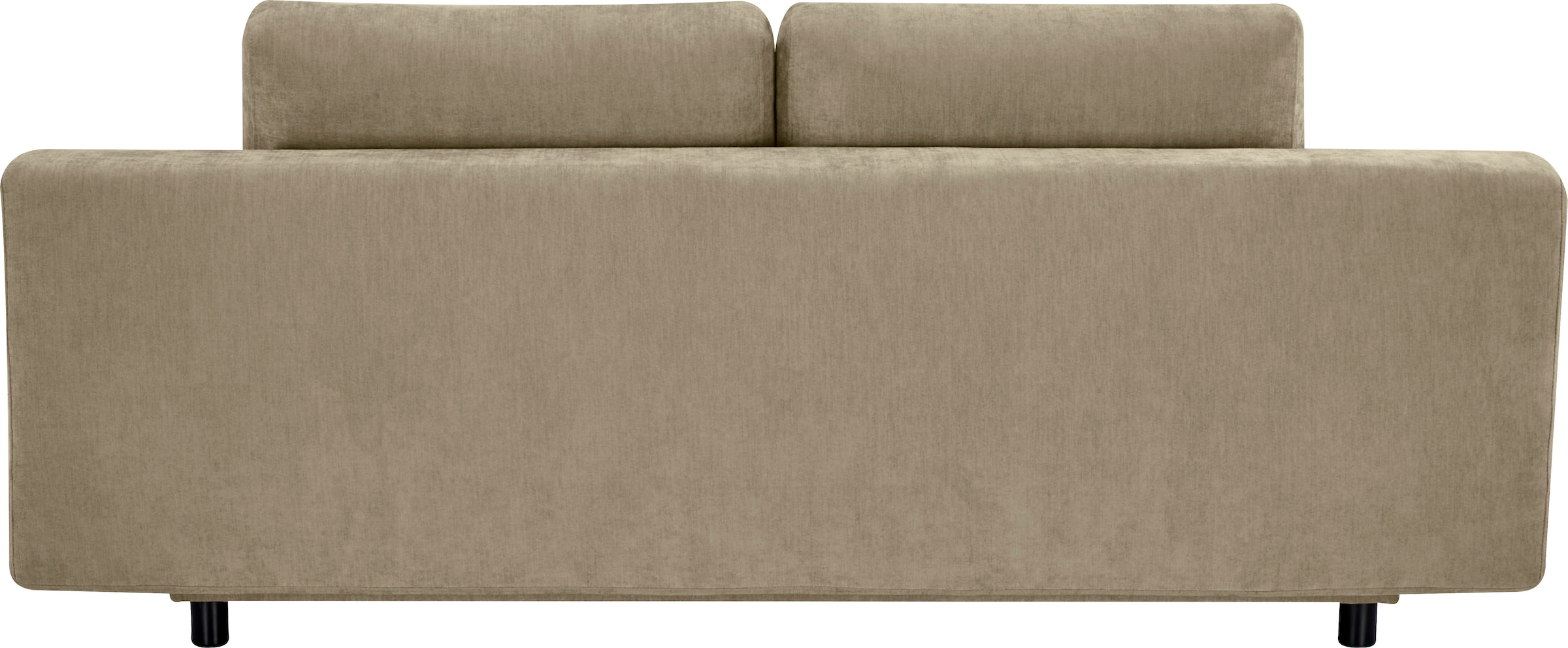 OTTO home Schlafsofa »ONNIKO, Breite: 192 cm, Liegefläche 121x192 cm, Feinstruktur-Bezug« mit Bettfunktion & Bettkasten