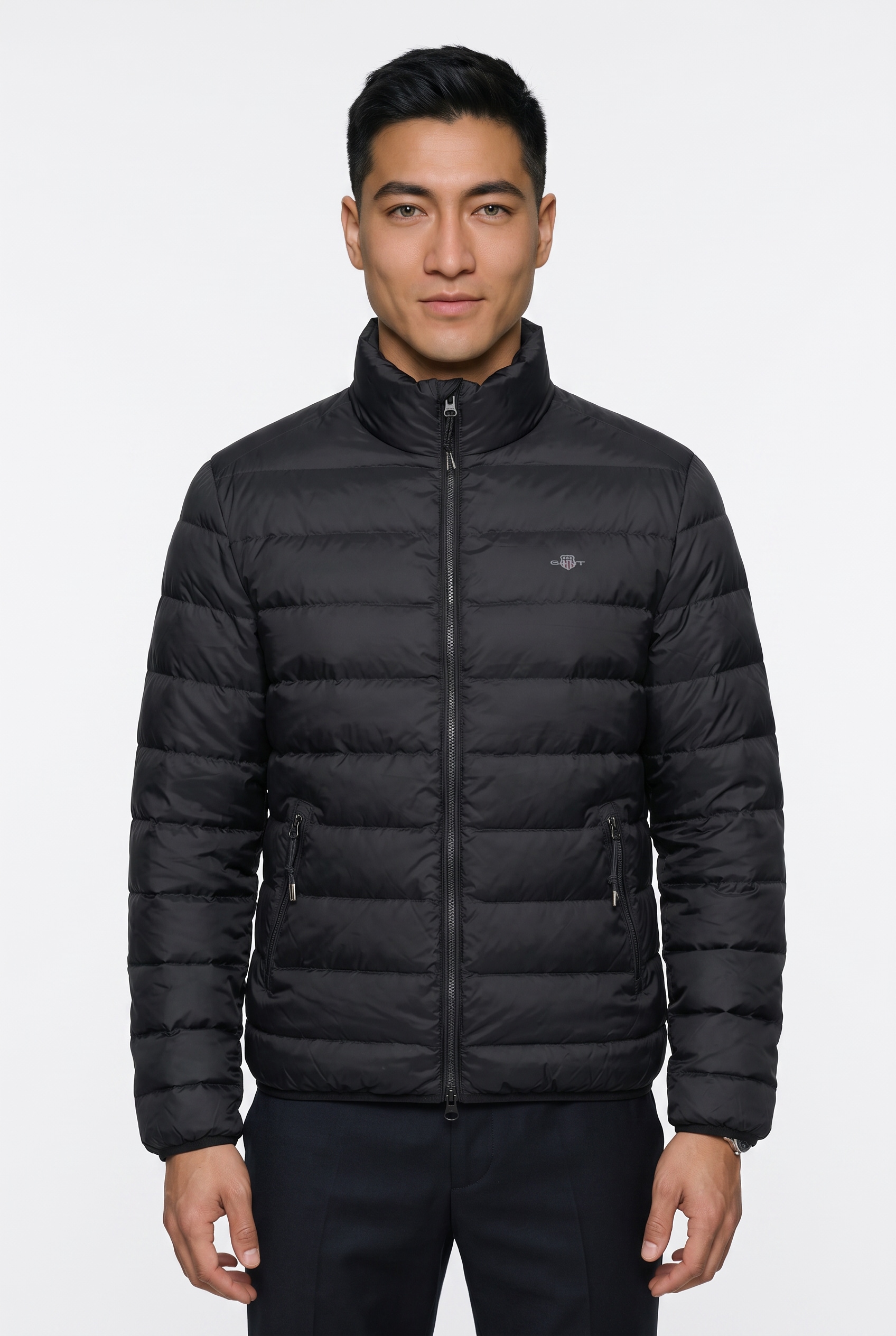 Gant Steppjacke »LIGHT DOWN JACKET« ohne Kapuze Regular fit mit Stehkragen