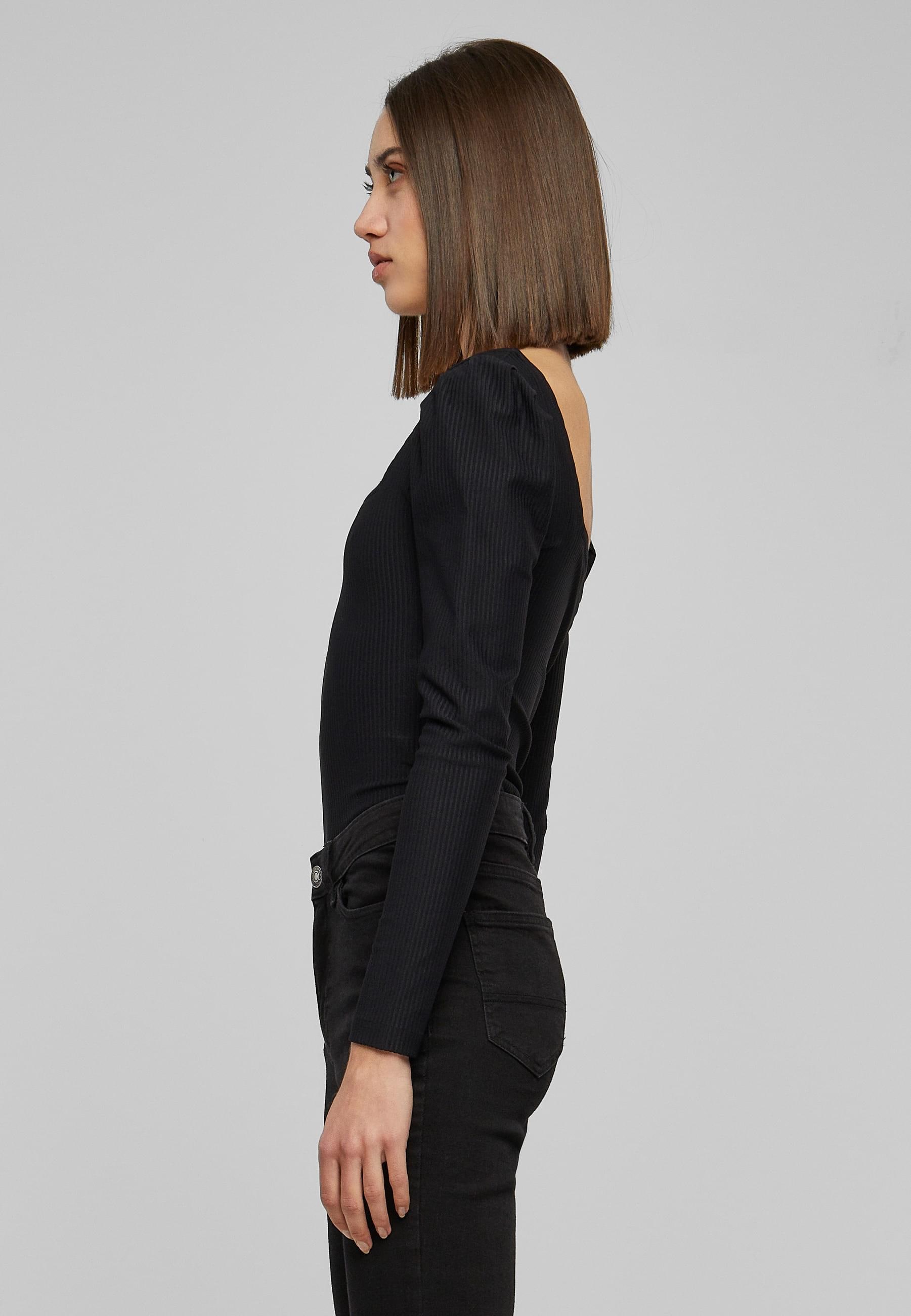 URBAN CLASSICS Body »Urban Classics Damen Ladies Rib Puffer Sleeve Body LS«