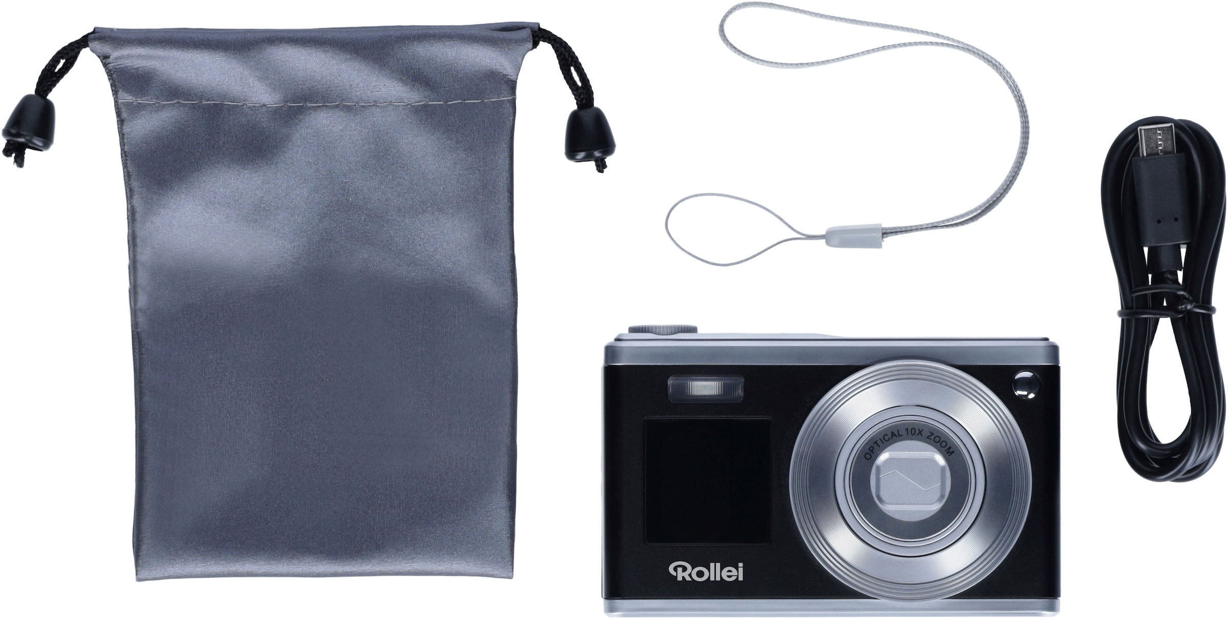 Rollei Kompaktkamera »Compactline 10x«, 20 MP, 10 fachx opt. Zoom