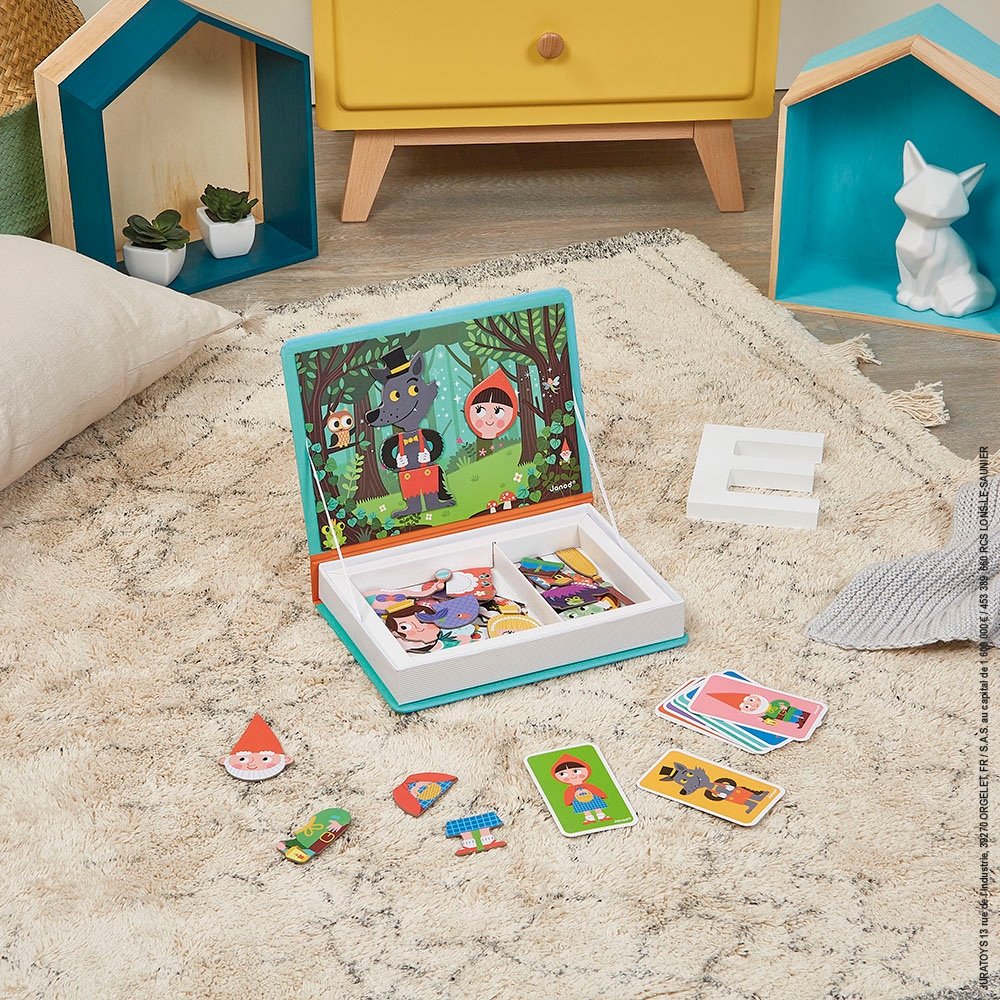 Janod Lernspielzeug »Magnetbuch - Märchen«, FSC® - schützt Wald