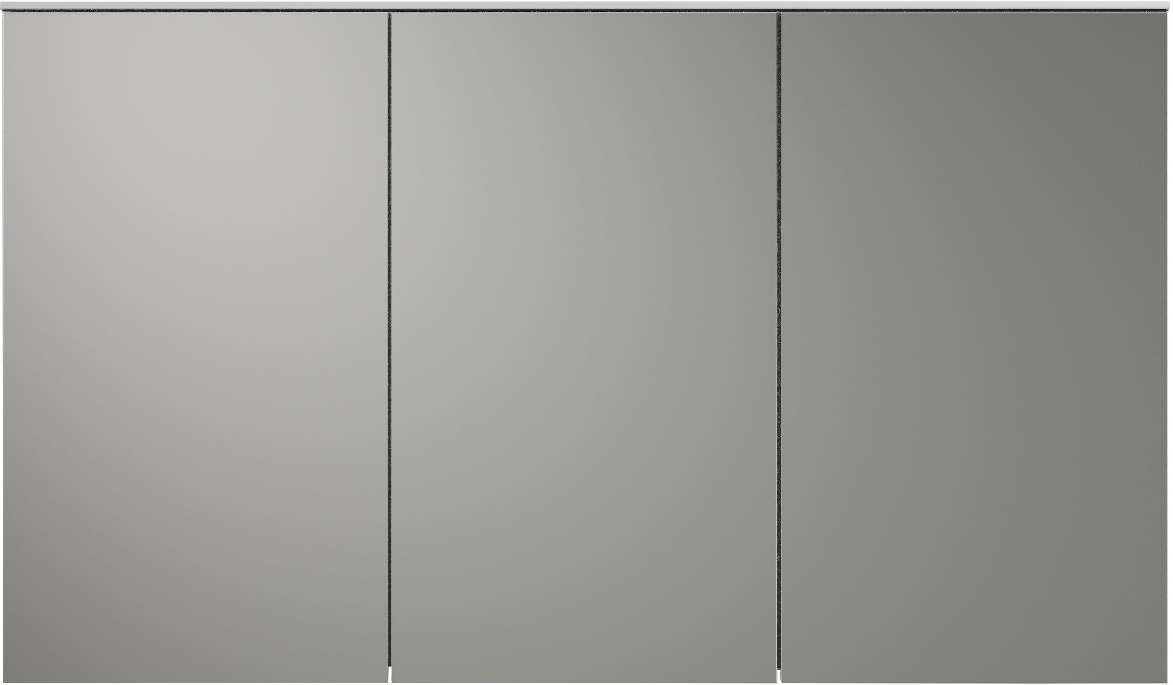 INOSIGN Spiegelschrank »Premont«, (1 St.), Breiter Badspiegel mit 3 Spiegeltüren und 9 Fächern - Soft-Close