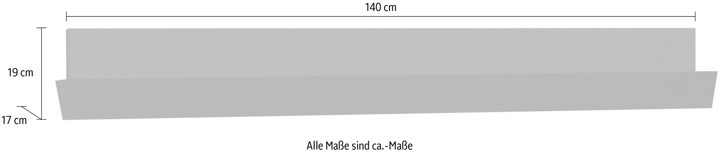 Mäusbacher Ablageregal »Matrix«, Breite 140 cm