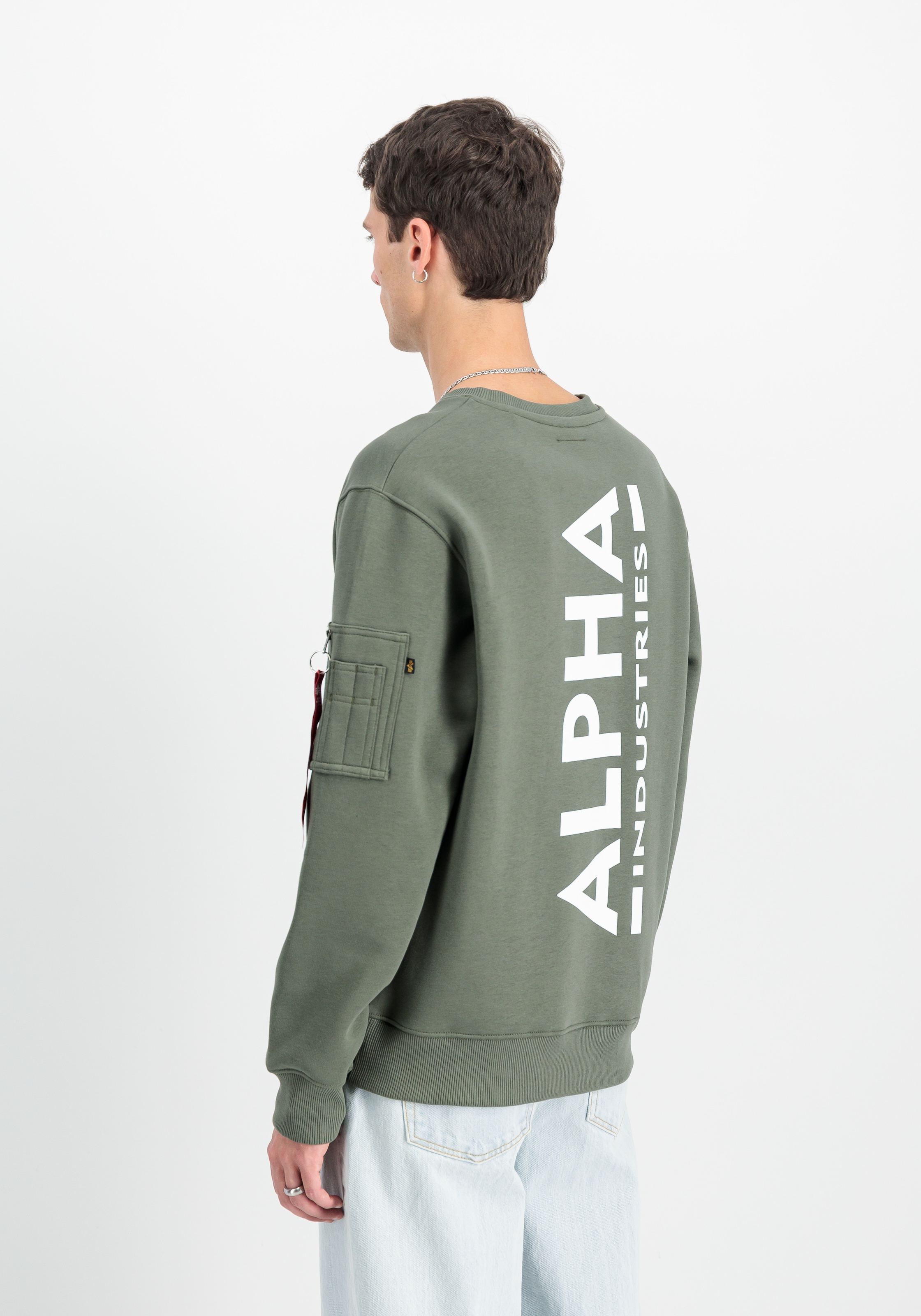Alpha Industries Sweatshirt »Back Print Crewneck«