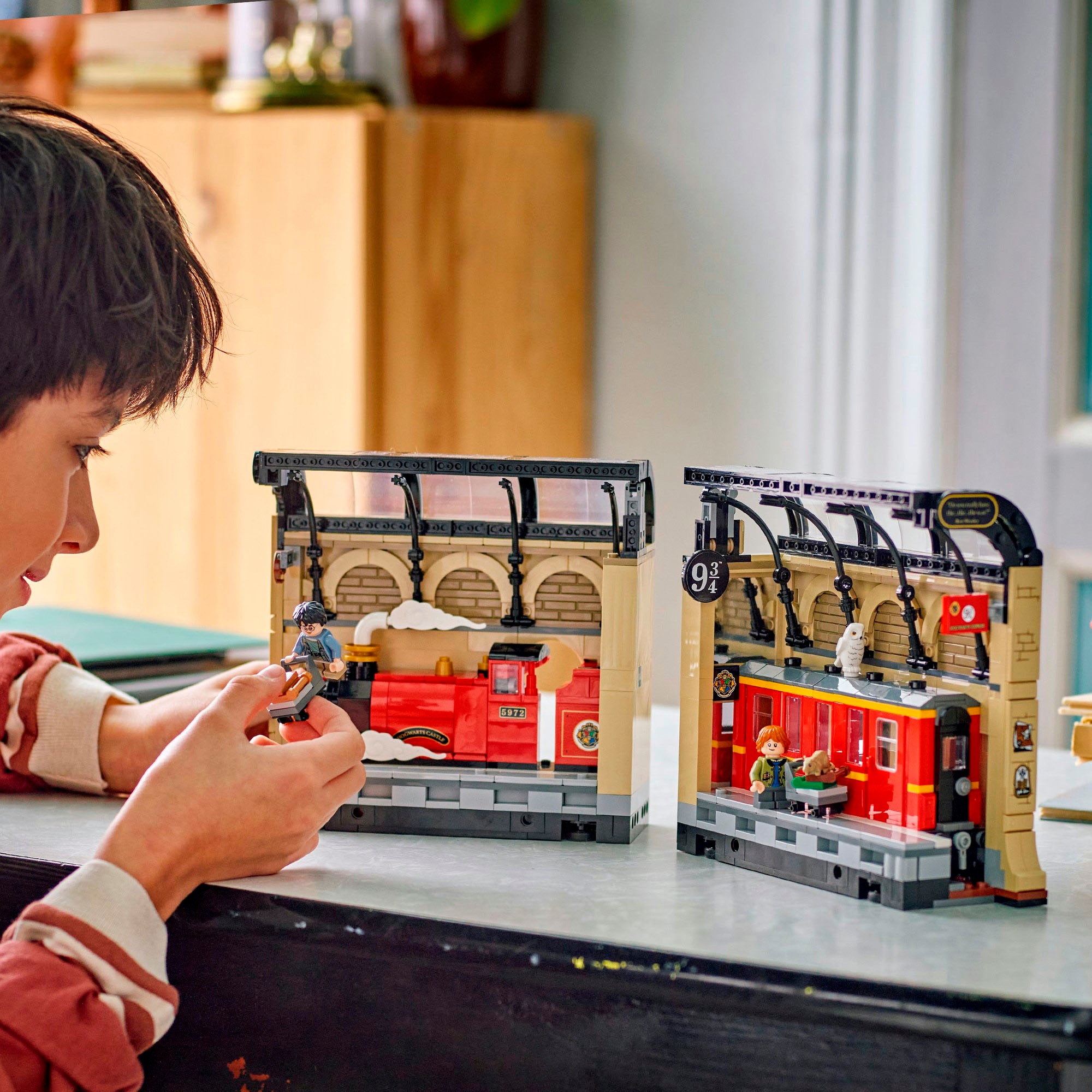 LEGO® Konstruktionsspielsteine »Buchstütze: Hogwarts Express (76450), LEGO Harry Potter™«, (832 St.), Made in Europe
