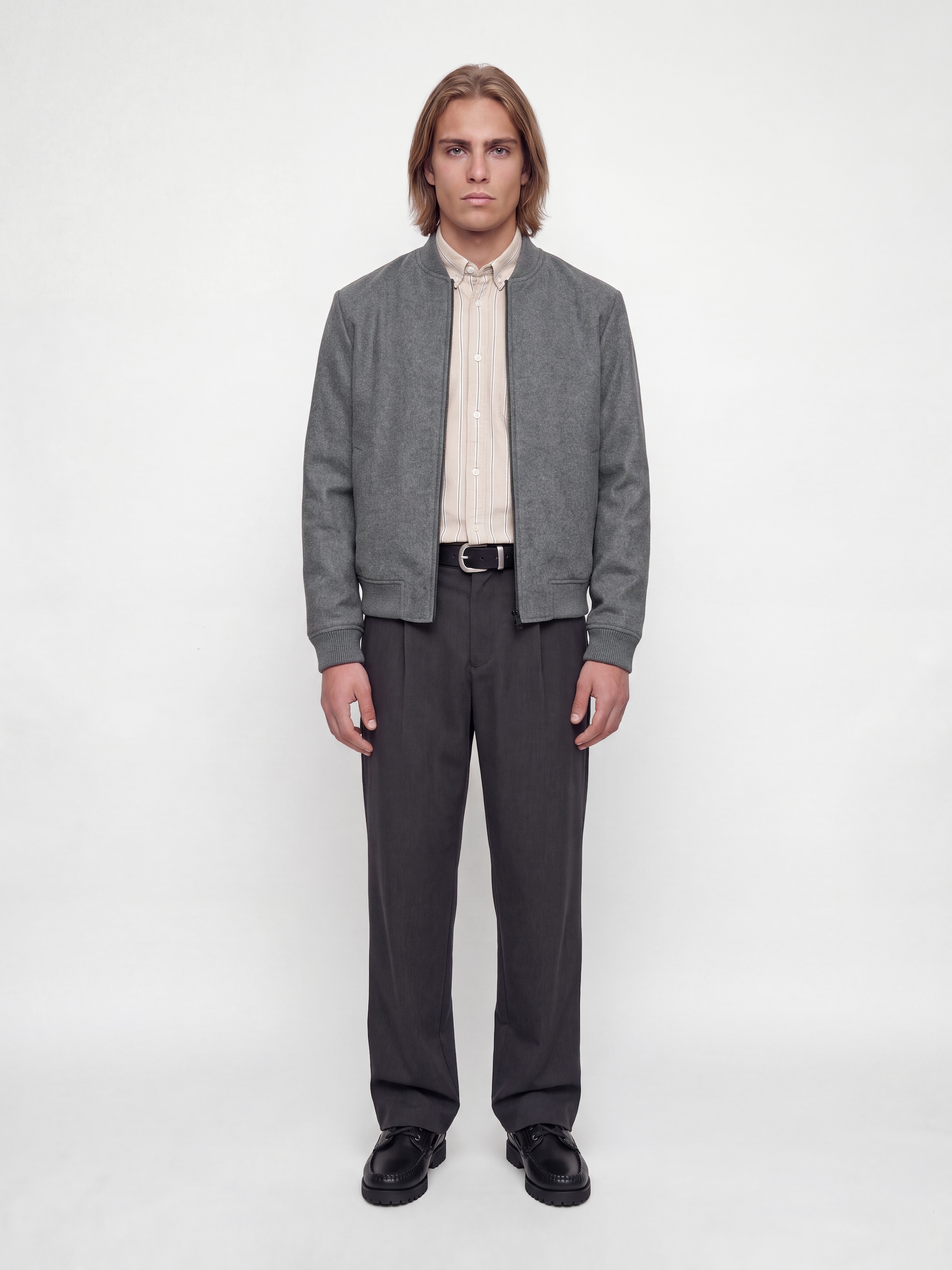Jack & Jones Blouson »JJEJAMES BOMBER SN« Kunstfaser, regular fit