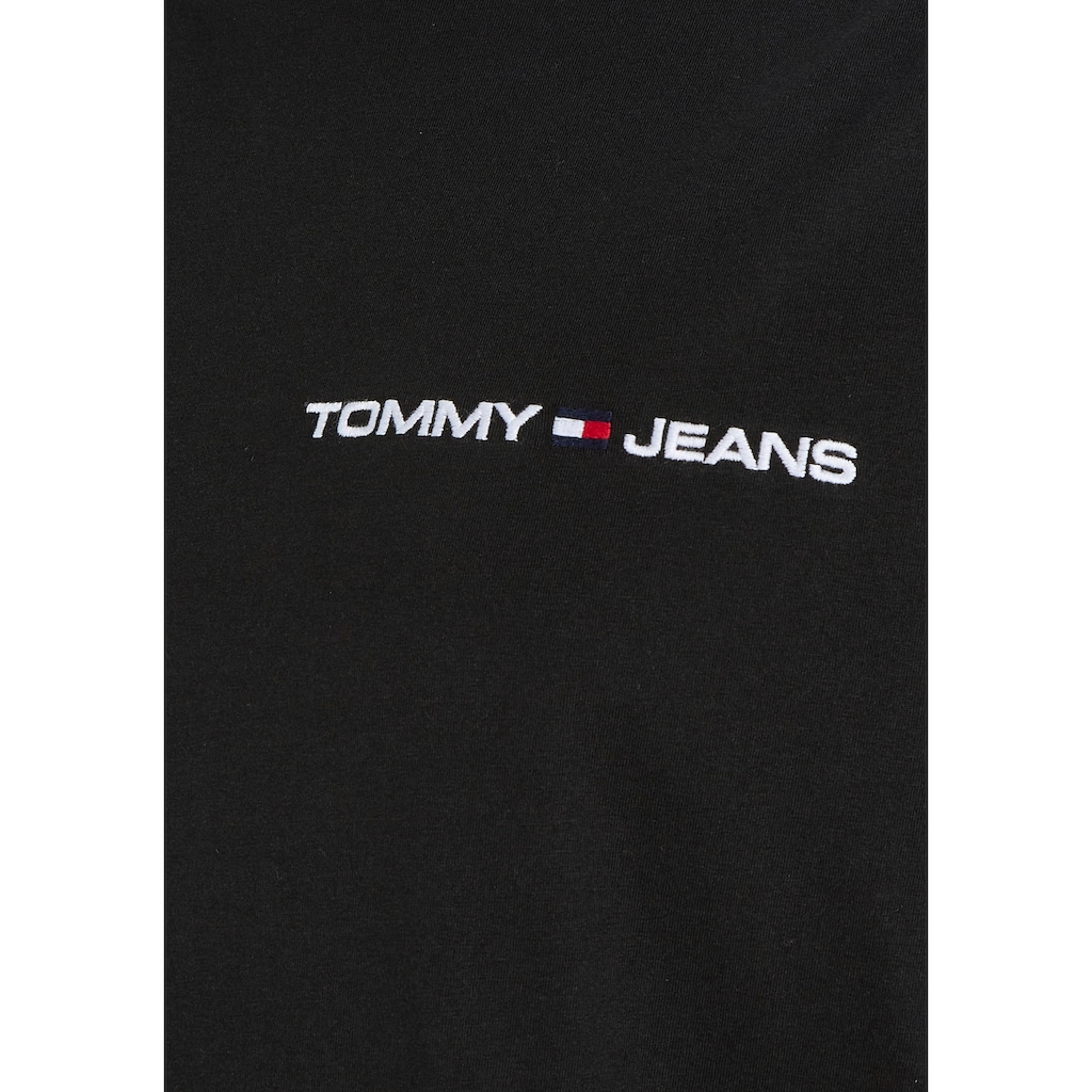 Tommy Jeans Plus Langarmshirt »TJM PLUS LINEAR CHEST L/S TEE«