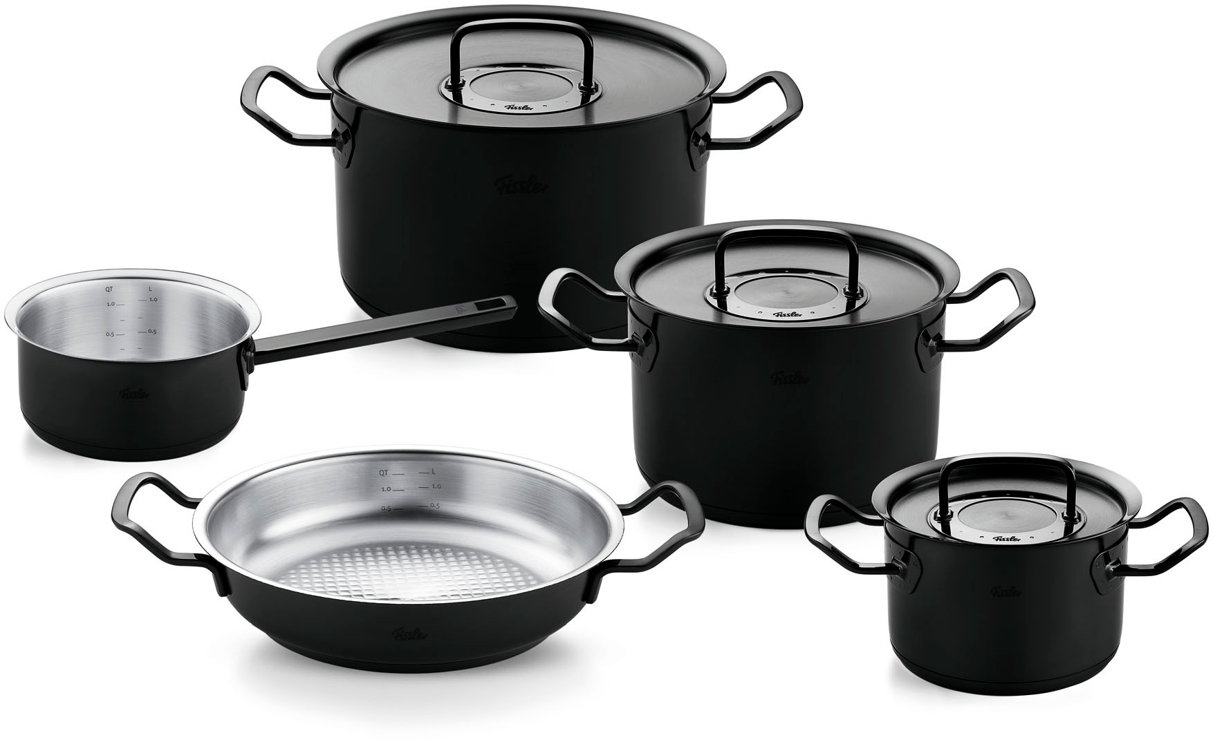 Fissler Topf-Set »Original-Profi Collection ShadowLine« Set, 3 Kochtöpfe mi günstig online kaufen