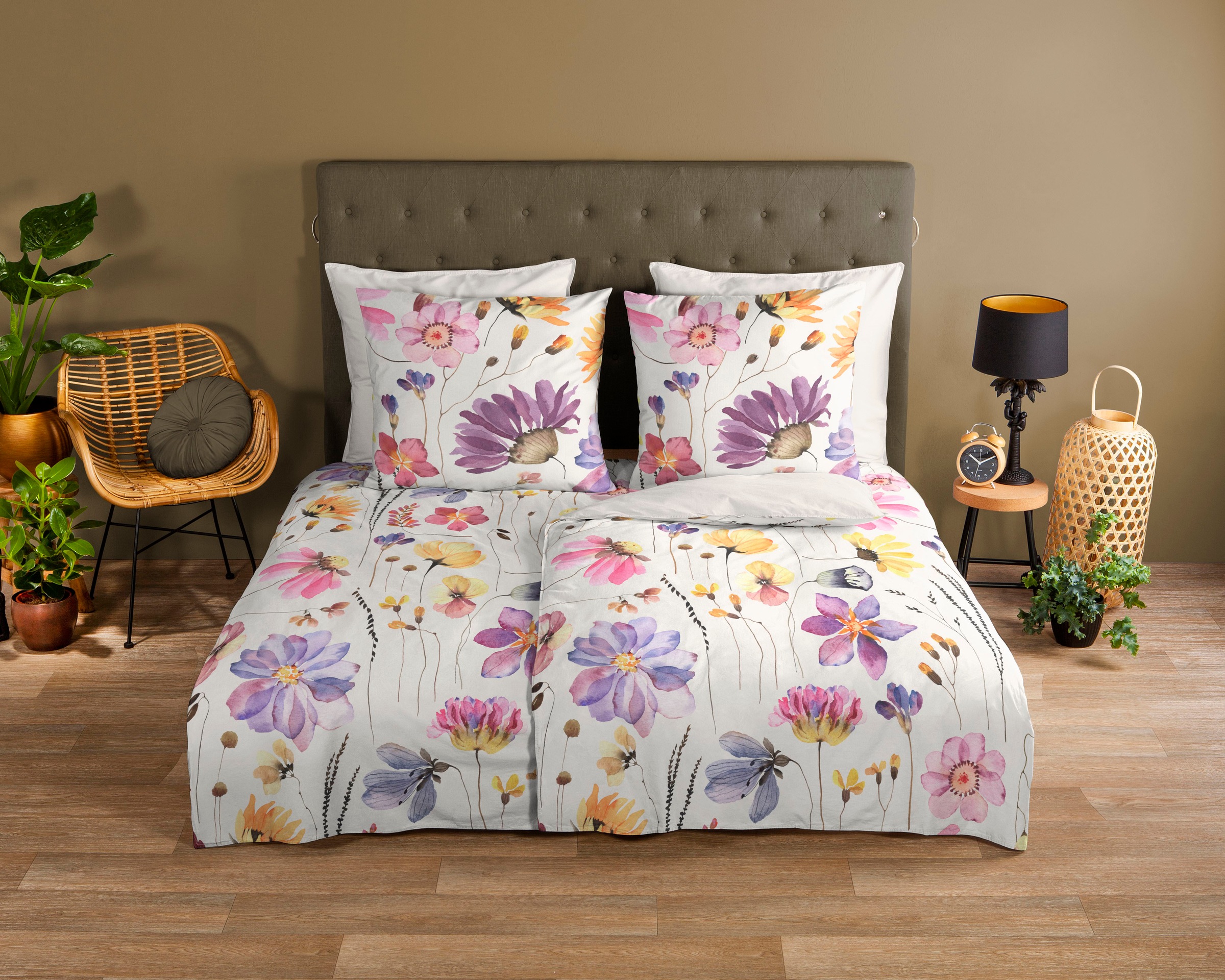 good morning Wendebettwäsche »Kate« 2 Stk. tlg. 100% Baumwolle, 135x200, Re günstig online kaufen