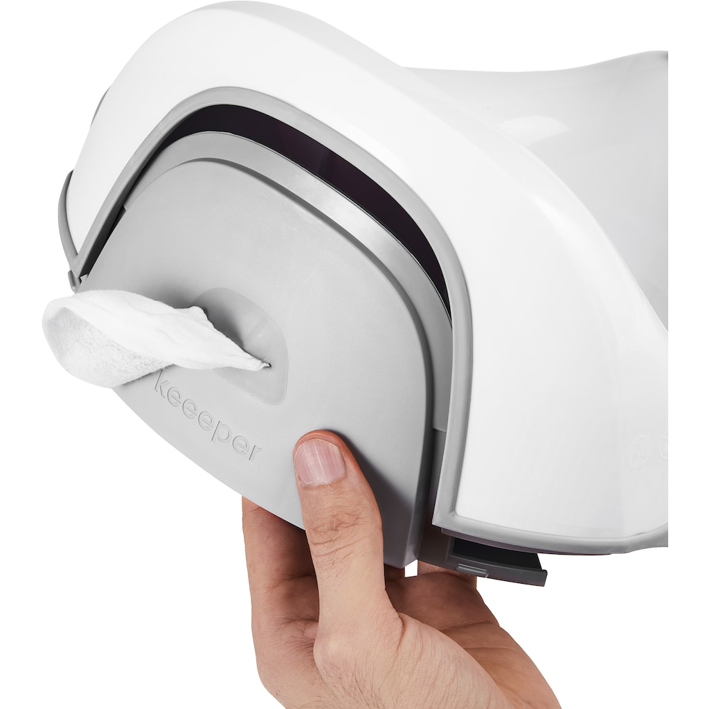keeeper Toilettentrainer »kasimir babytopf deluxe 4in1, nordic white«, Made in Europe, FSC® - schützt Wald - weltweit