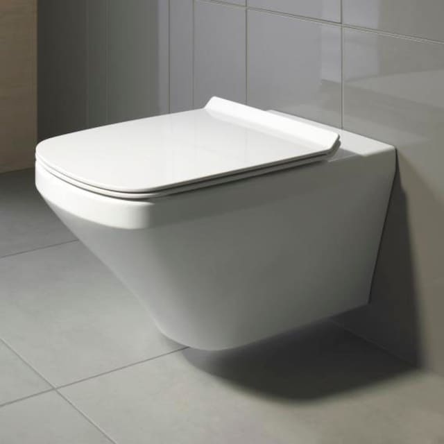 Duravit Tiefspül-WC »Durastyle«, (Set), Wand-WC, spülrandlos online kaufen
