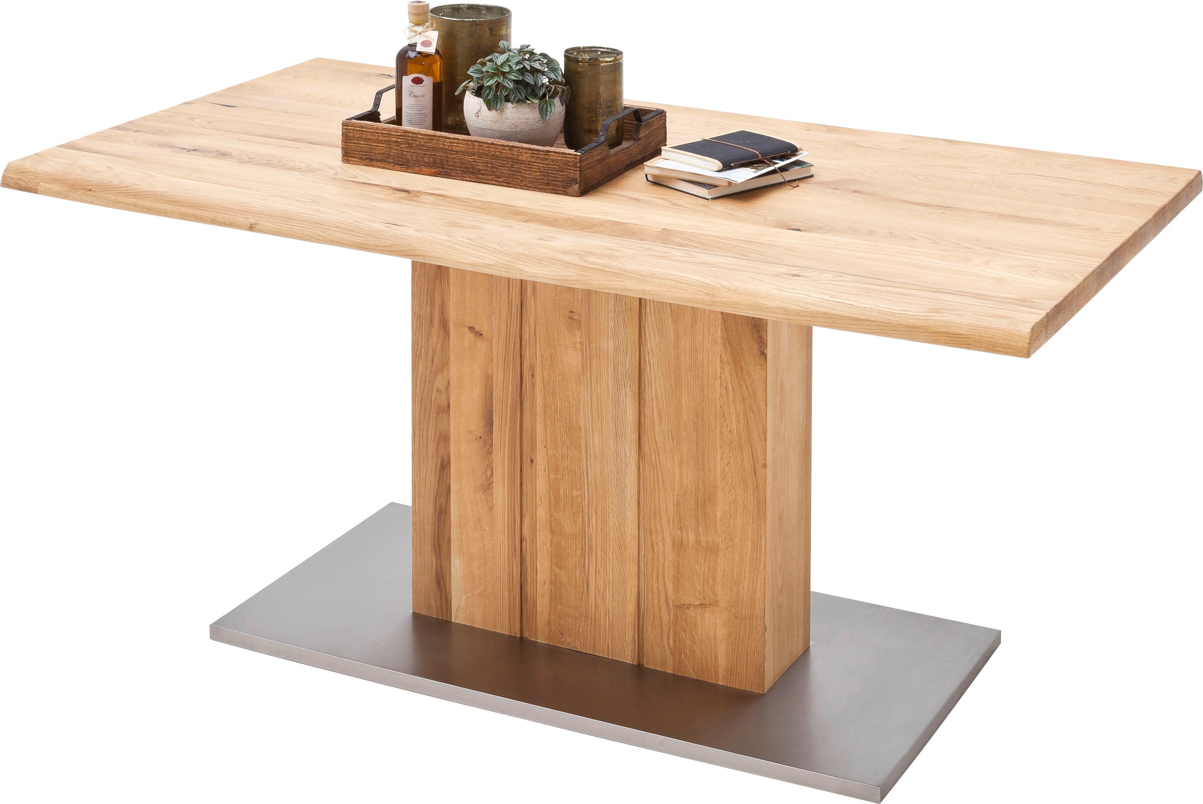 MCA furniture Esstisch »Greta«, Esstisch mit Baumkante, gerader Kante oder günstig online kaufen