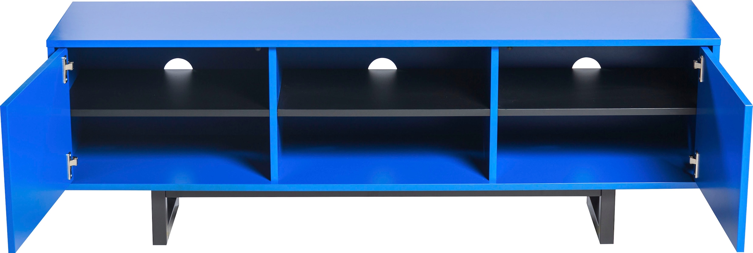 andas Lowboard, Kommode mit besonderem Print, push-to-open Funktion