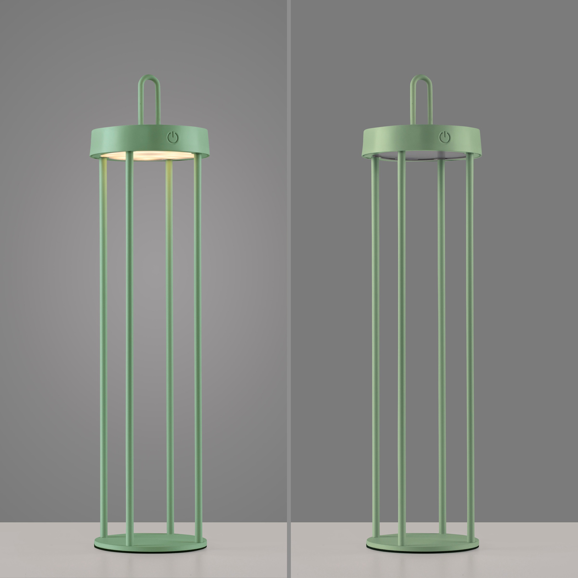 JUST LIGHT Stehlampe »ANSELM«, 1 flammig, Leuchtmittel LED-Modul | LED fest integriert, Akkuleuchte