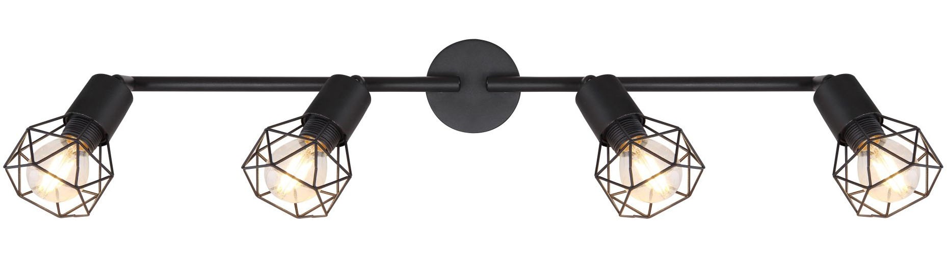 GLOBO LIGHTING Wandleuchte »XARA I«, Leuchtmittel E14   ohne Leuchtmittel, günstig online kaufen
