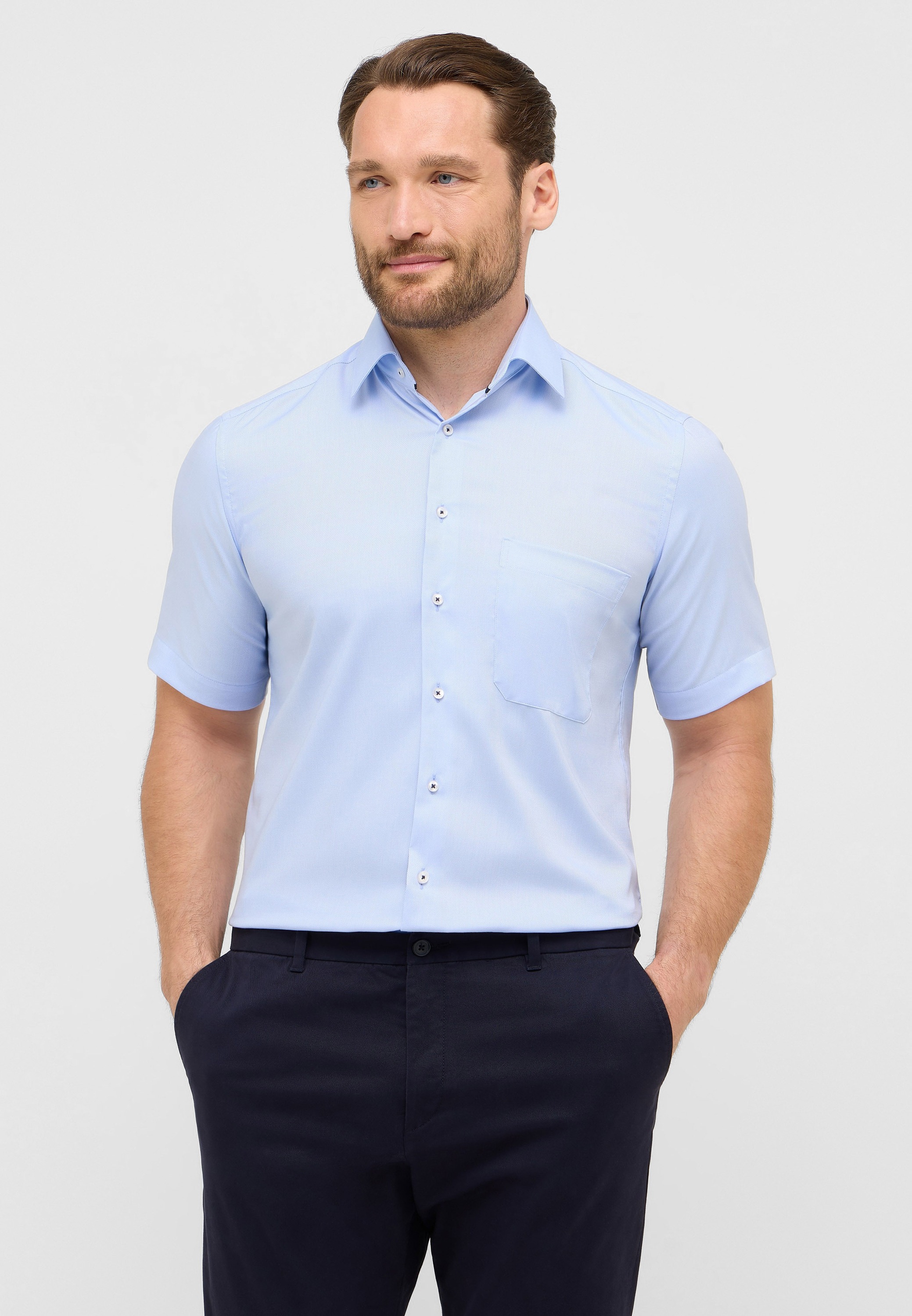 Eterna Kurzarmhemd »COMFORT FIT« NON IRON (bügelfrei)