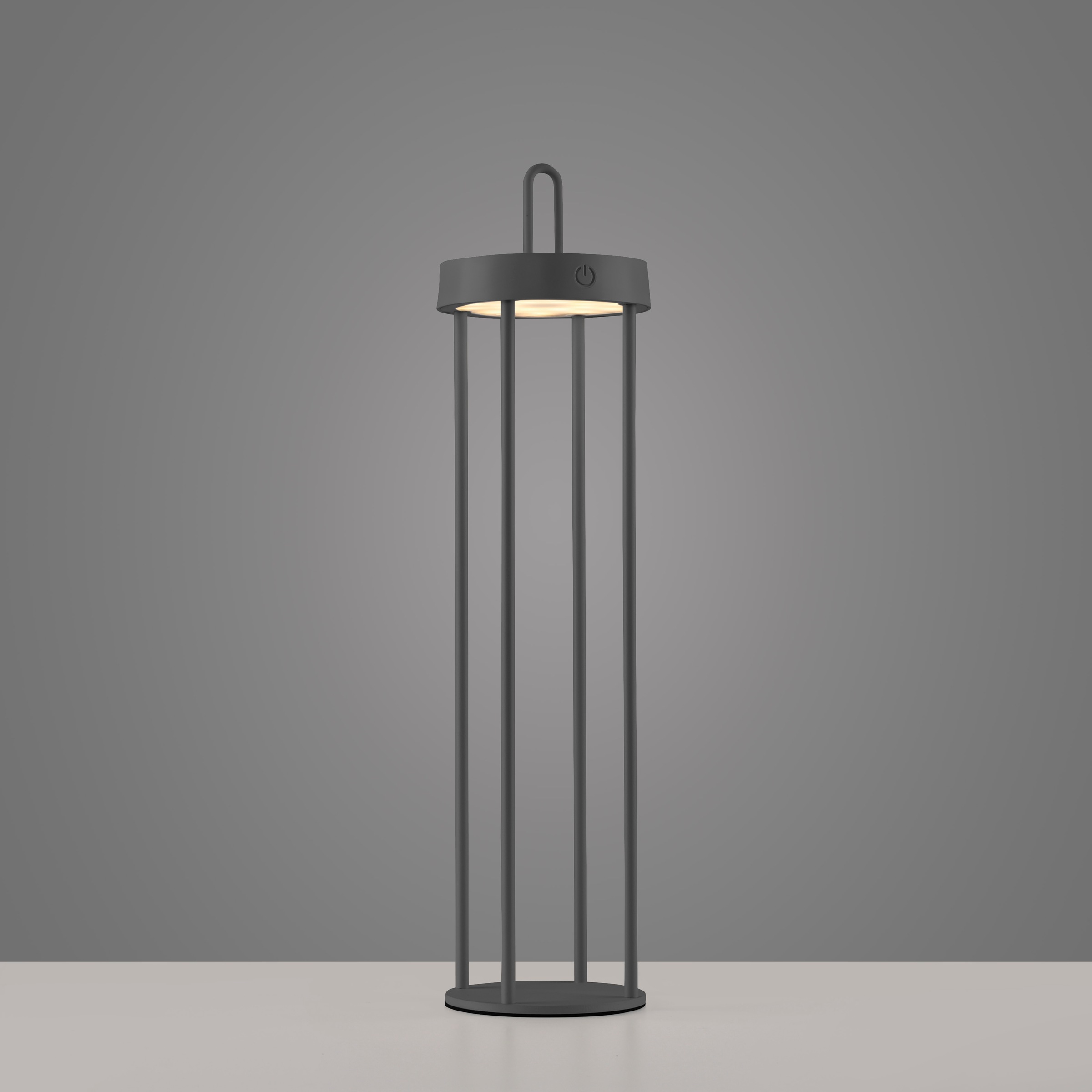 JUST LIGHT Stehlampe »ANSELM«, 1 flammig, Leuchtmittel LED-Modul | LED fest integriert, Akkuleuchte
