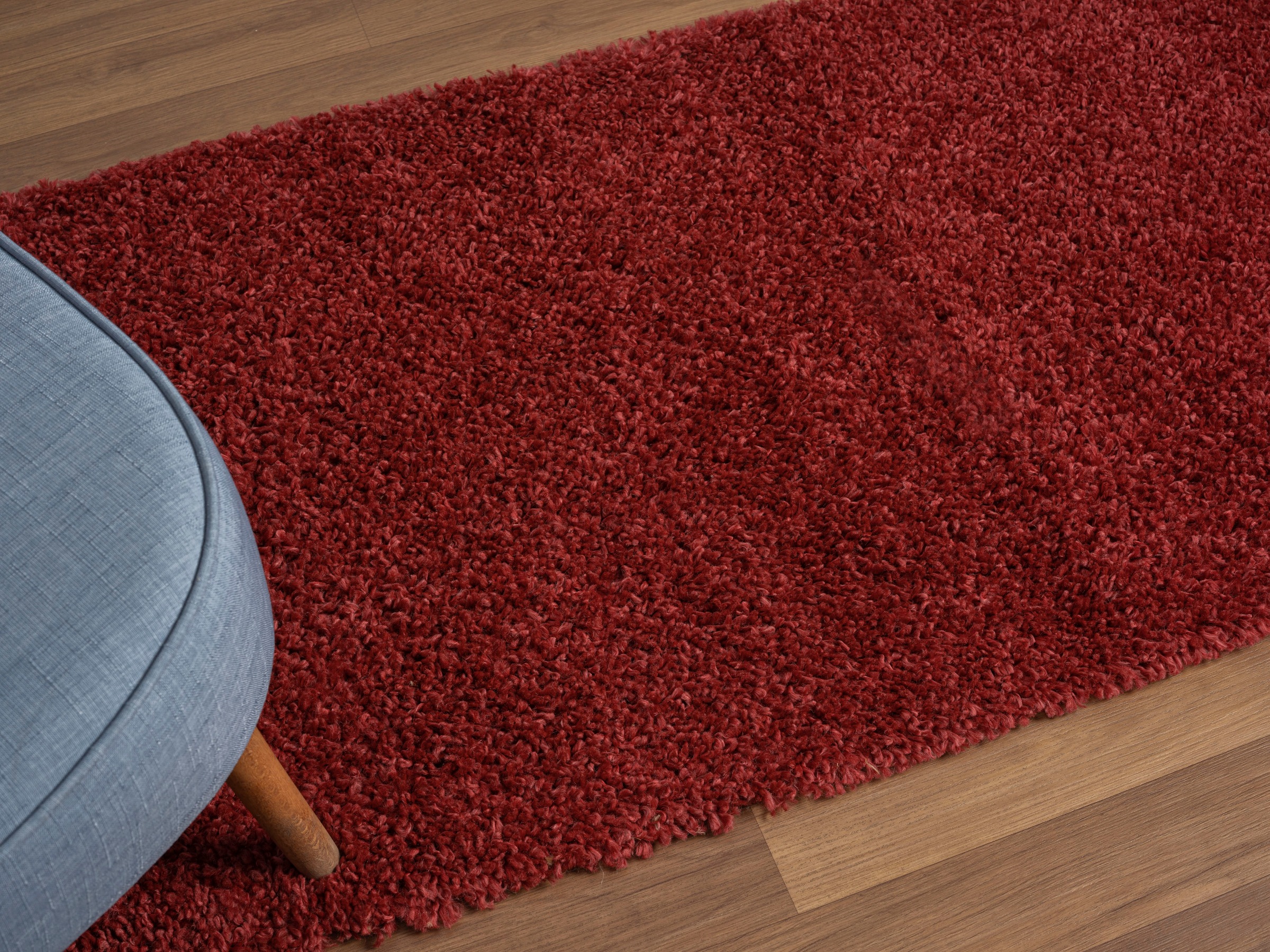 Myflair Möbel & Accessoires Hochflor-Läufer »My Shaggy«, rechteckig, 37 mm Höhe, Shaggy, Uni Farben, leicht glänzend, Microfaser, extra flauschig