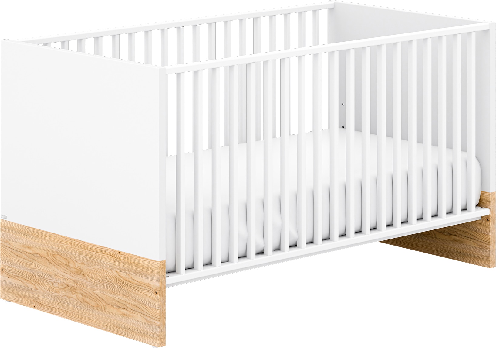 Babybett »YOLANDA«, 4-fach höhenverstellbar, mit Airwell® Comfort Federleistenrost