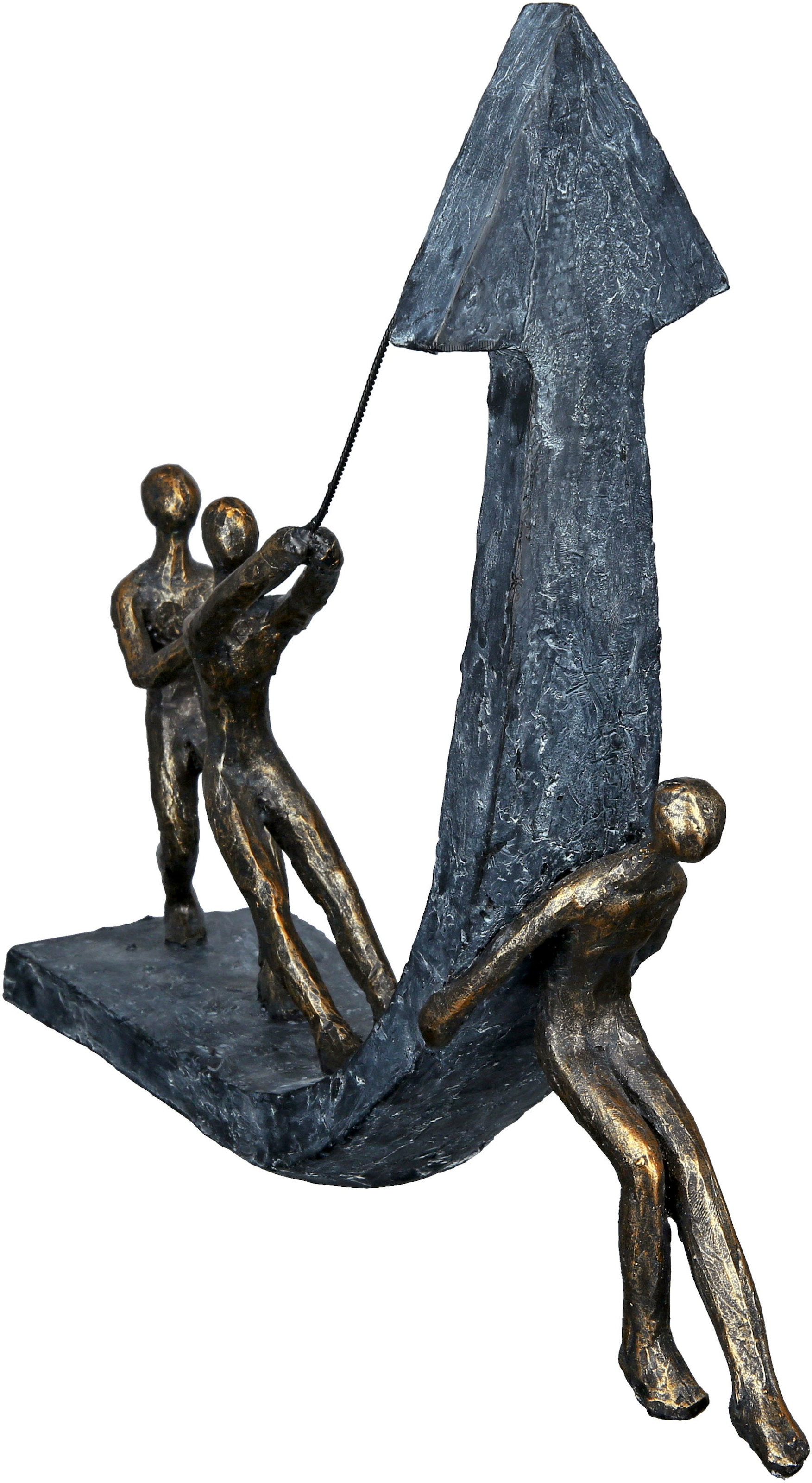 Casablanca Höhe Dekofigur bronzefarben/grau«, Success, Dekoobjekt, (1 online Wohnzimmer Gilde St.), by kaufen 29 cm, »Skulptur