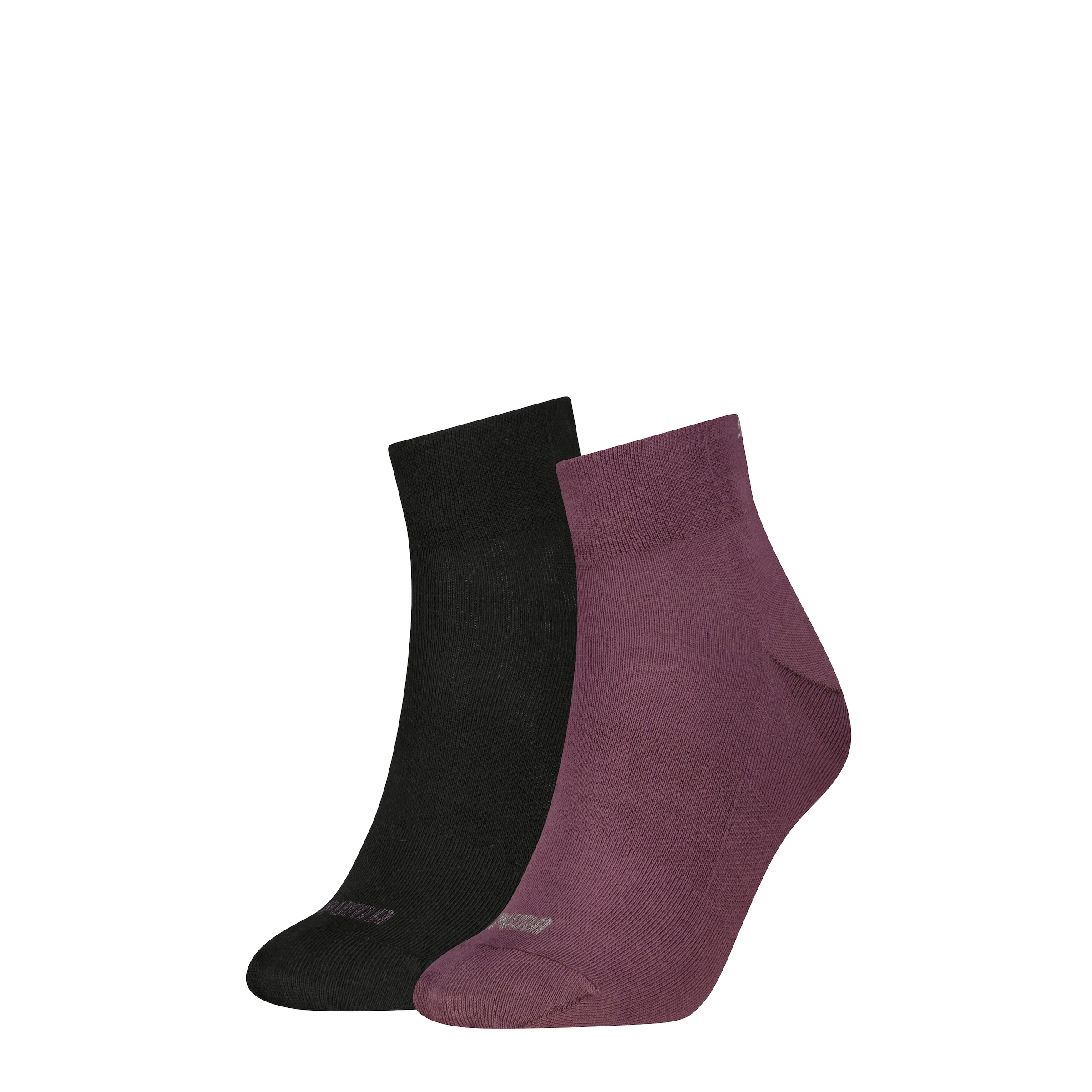 PUMA Kurzsocken »PUMA WOMEN SHINE CAT QUARTER« 2 Paar, 