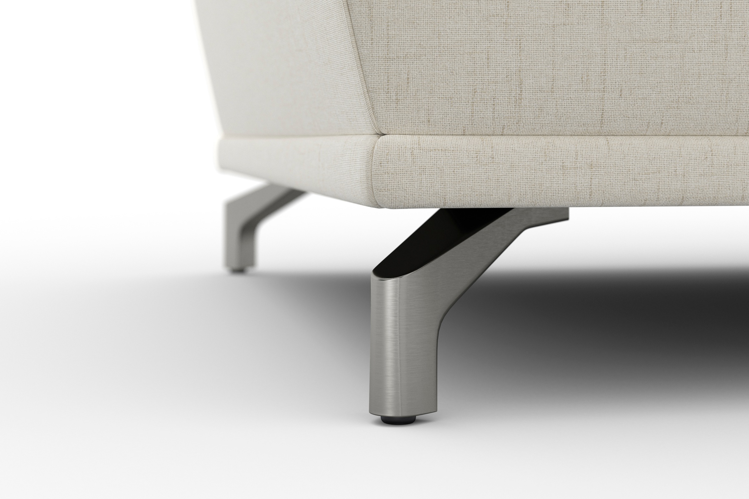 sit&more Ecksofa »Cabrio L-Form, mit Sitztiefenverstellung, Arm- und Kopfteilverstellung«, 3 Nierenkissen, Federkern, optional Bettfunktion und Stauraum