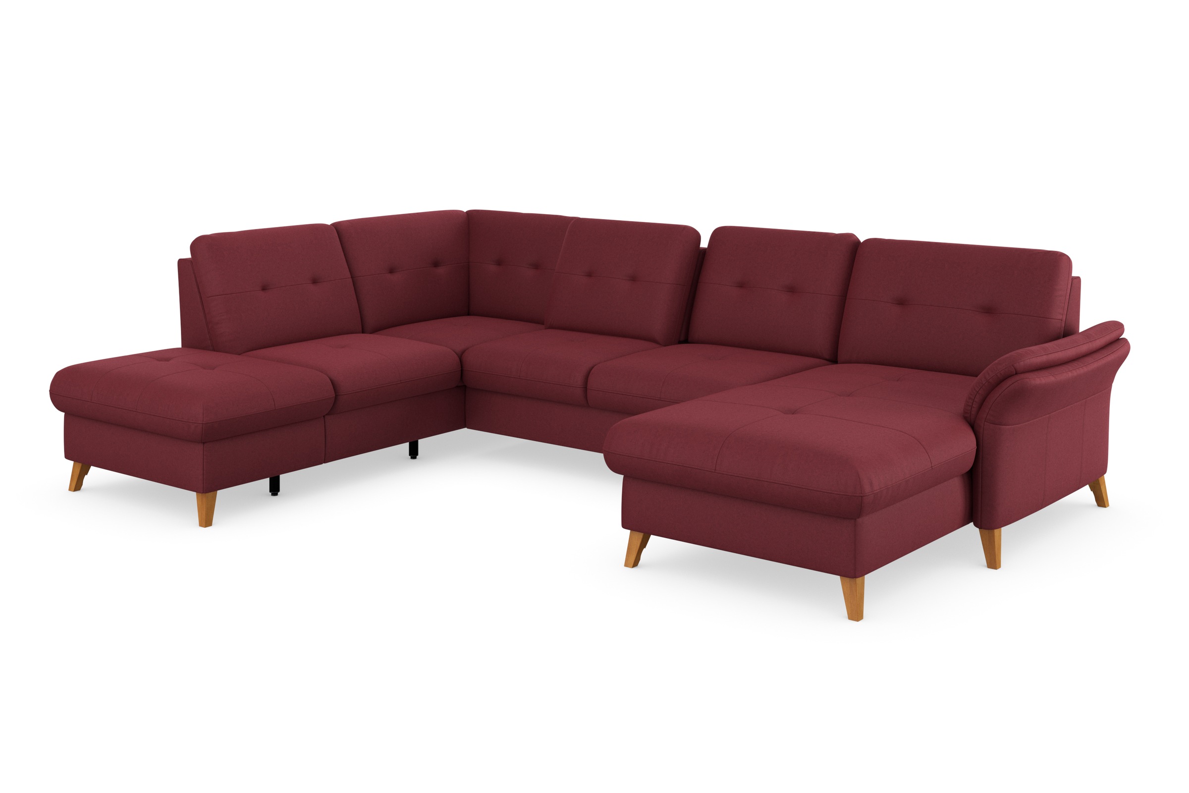 sit&more Wohnlandschaft »Göteborg«, inkl. Sitztiefenverstellung, wahlweise mit Bettfunktion & Bettkasten