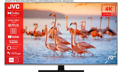 JVC LED-Fernseher »LT-70VU7255«, 177 cm/70 Zoll, 4K Ultra HD, Smart-TV kaufen