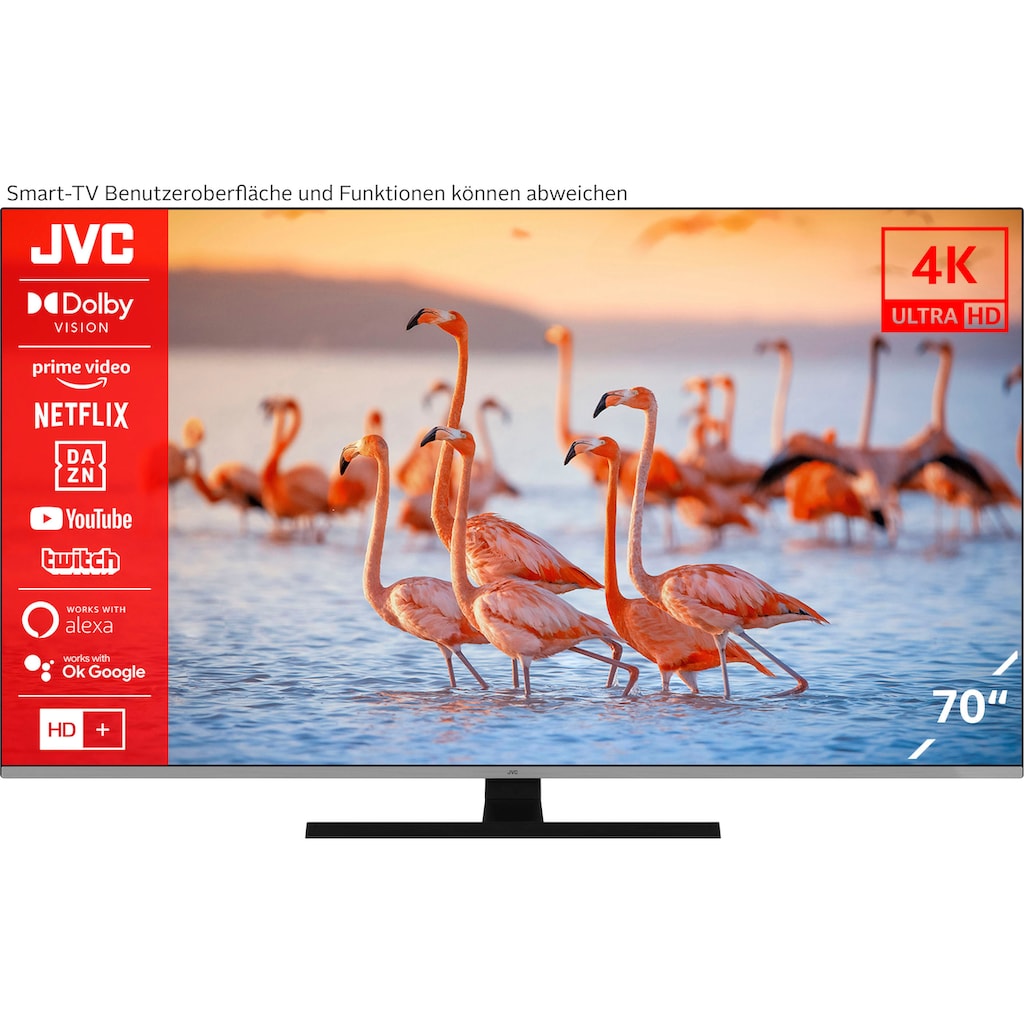 JVC LED-Fernseher »LT-70VU7255«, 177 cm/70 Zoll, 4K Ultra HD, Smart-TV