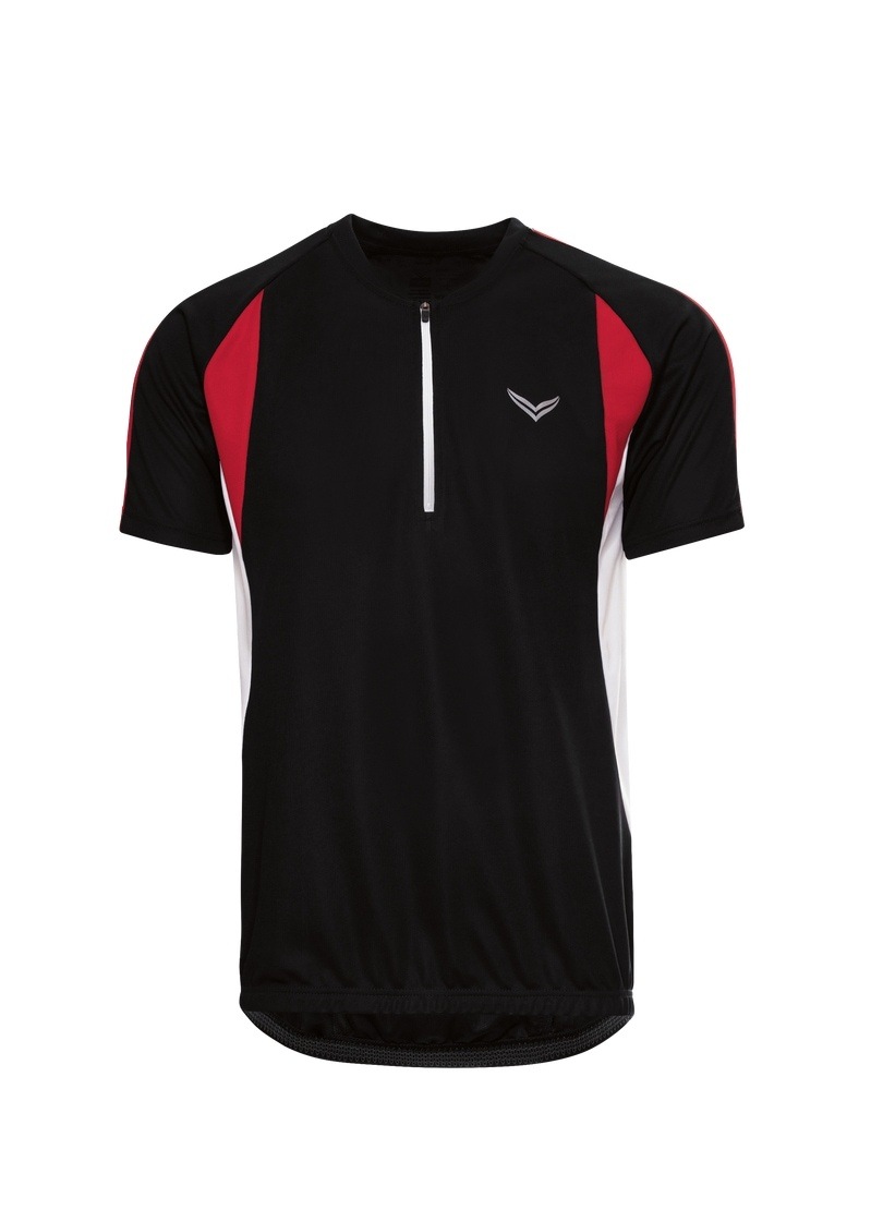 Trigema T-Shirt »TRIGEMA Fahrradtrikot aus atmungsaktivem COOLMAX®-Material«, (1 tlg.)