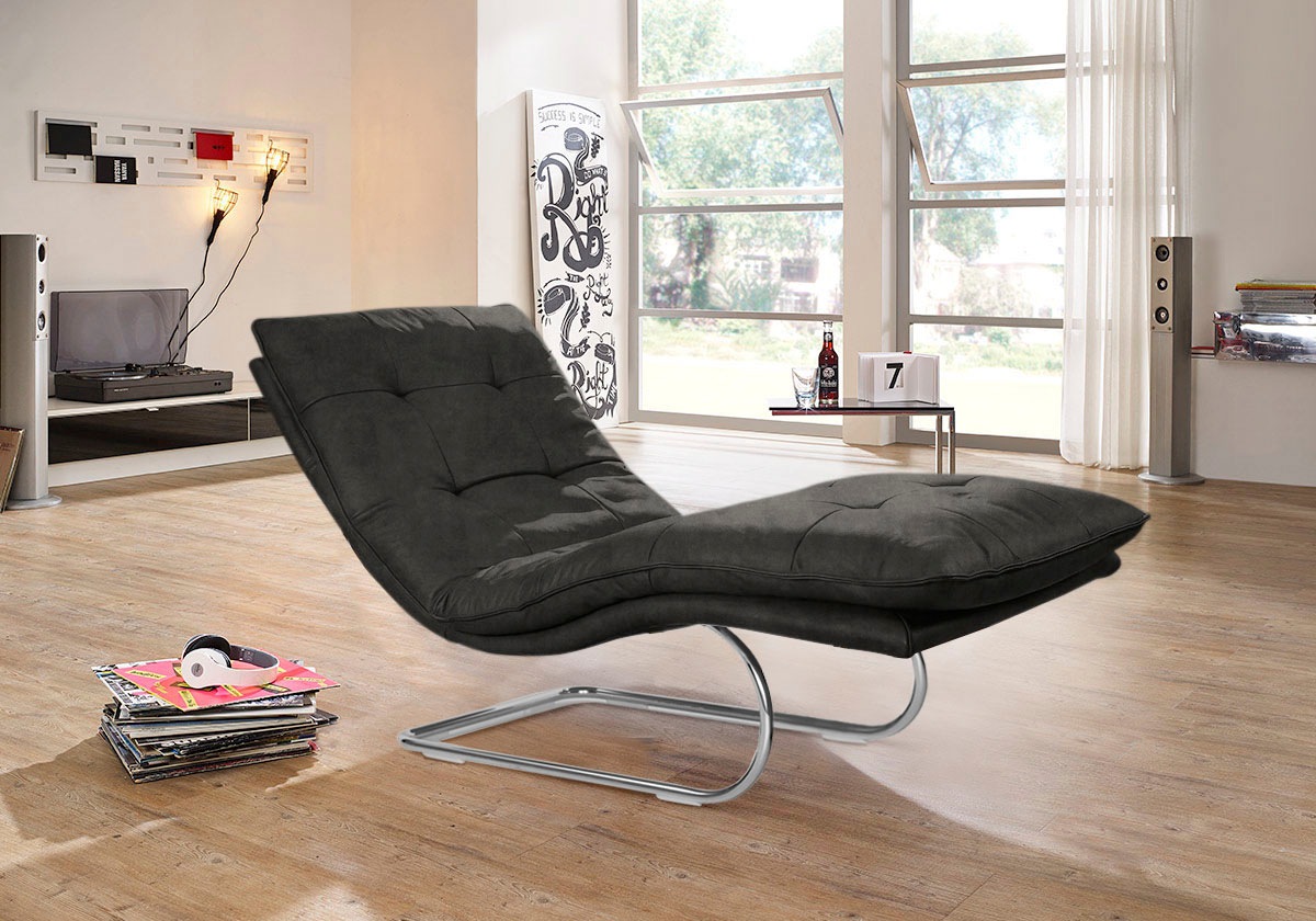 W.SCHILLIG Relaxliege »daily dreams« in Waffelkissen-Optik, wahlweise mit M günstig online kaufen