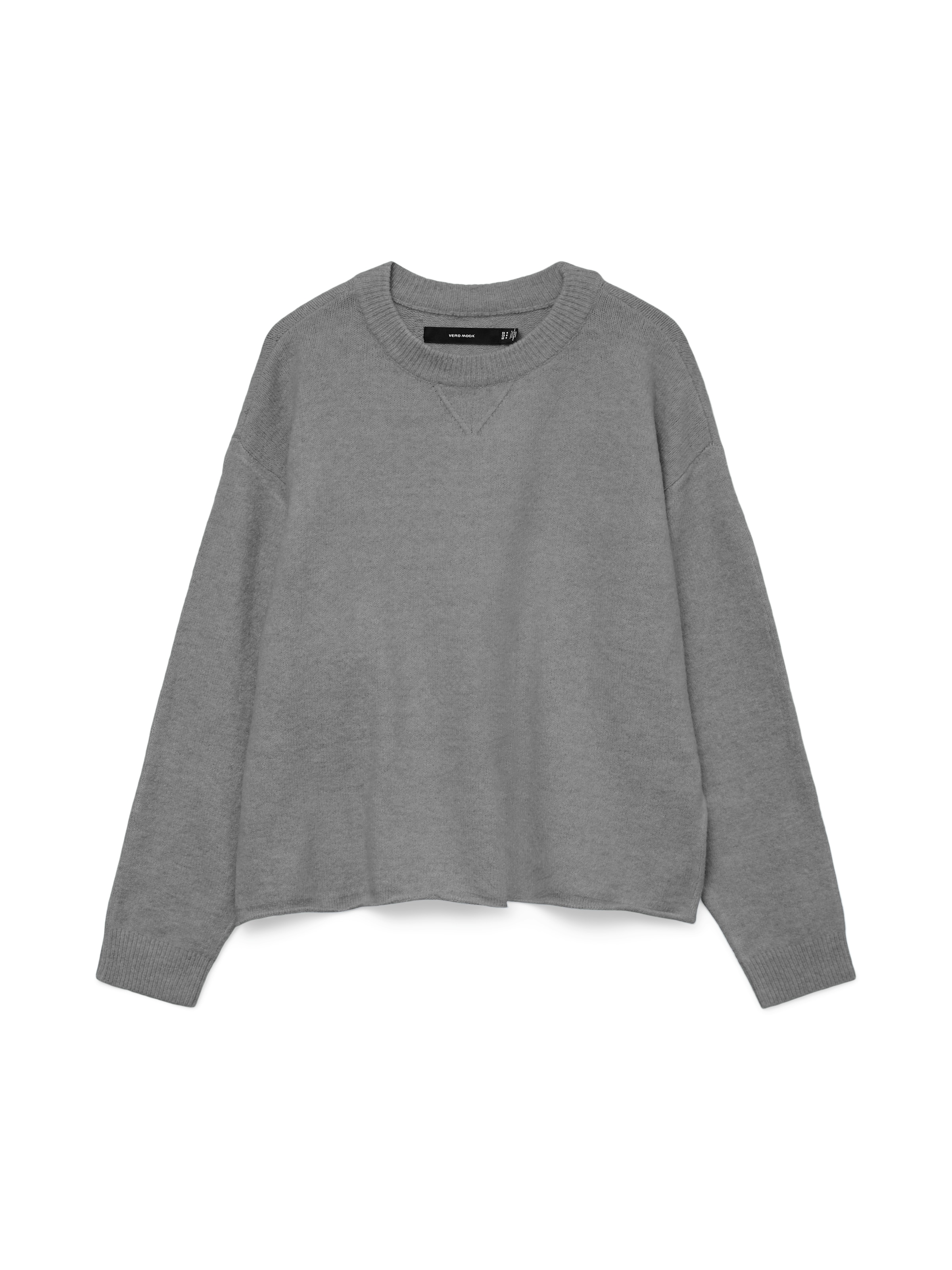 Vero Moda Strickpullover »VMBOOM LS O-NECK PULLOVER BOO« mit Rundhalsausschnitt